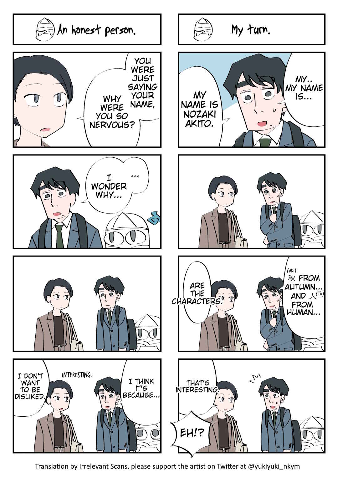 Page 1 Chapter 31 Yuurei to Tsukareta Kaishain