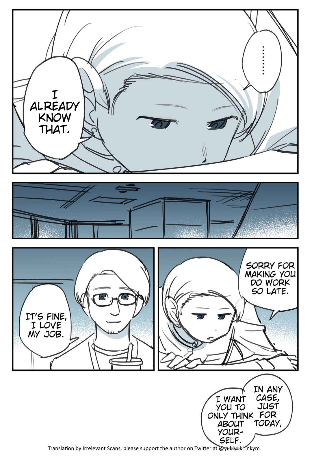 Page 2 Chapter 449 Yuurei to Tsukareta Kaishain