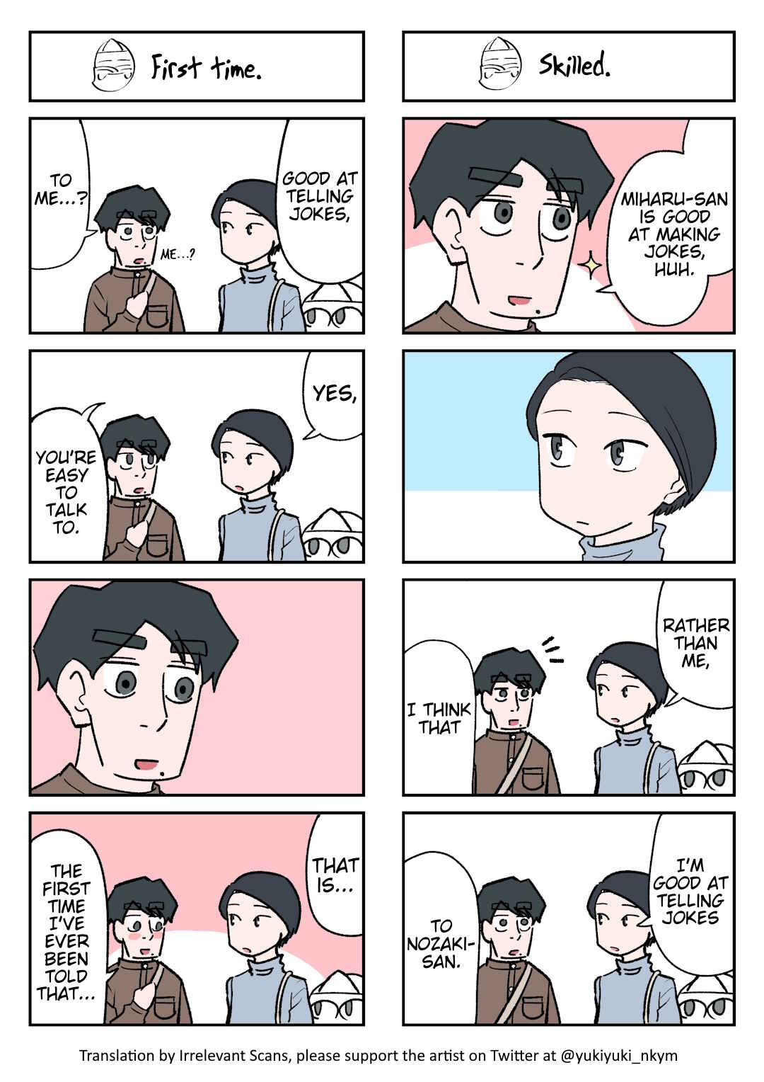 Page 1 Chapter 55 Yuurei to Tsukareta Kaishain