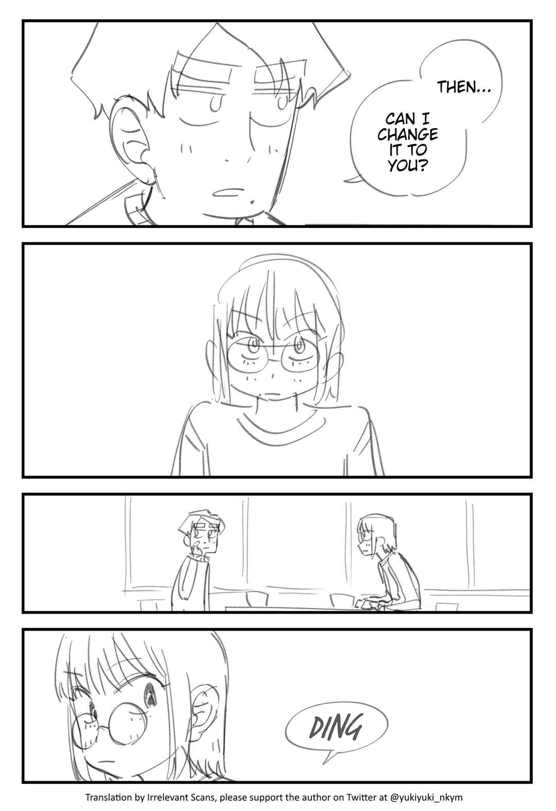 Page 1 Chapter 378 Yuurei to Tsukareta Kaishain
