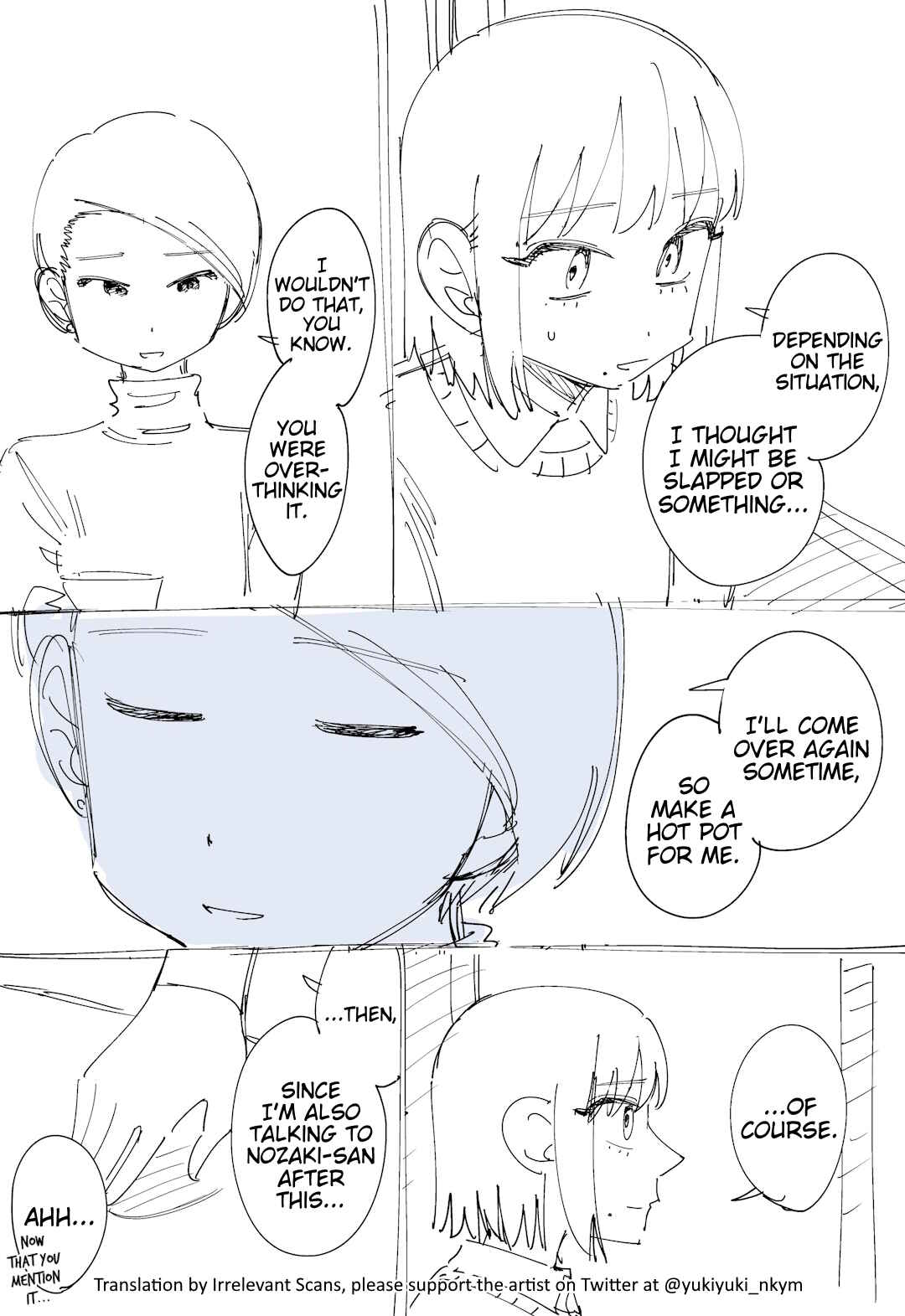 Page 1 Chapter 343 Yuurei to Tsukareta Kaishain