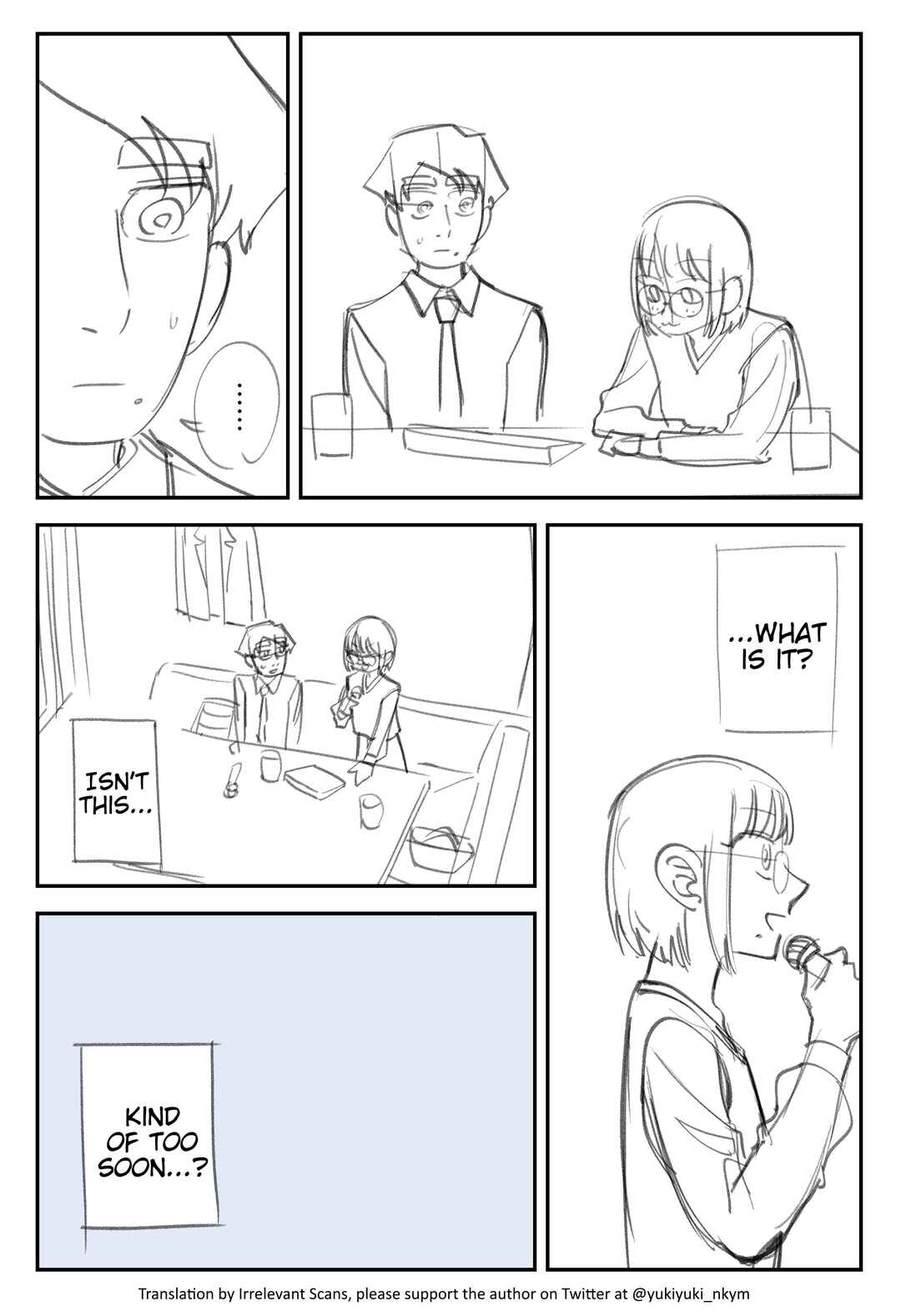 Page 2 Chapter 393 Yuurei to Tsukareta Kaishain