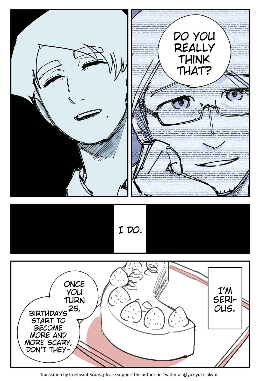 Page 1 Chapter 458 Yuurei to Tsukareta Kaishain