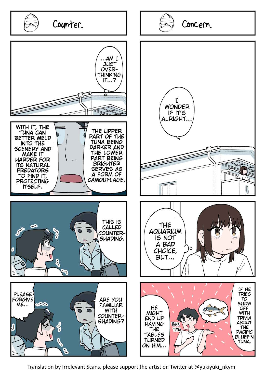 Page 1 Chapter 223 Yuurei to Tsukareta Kaishain