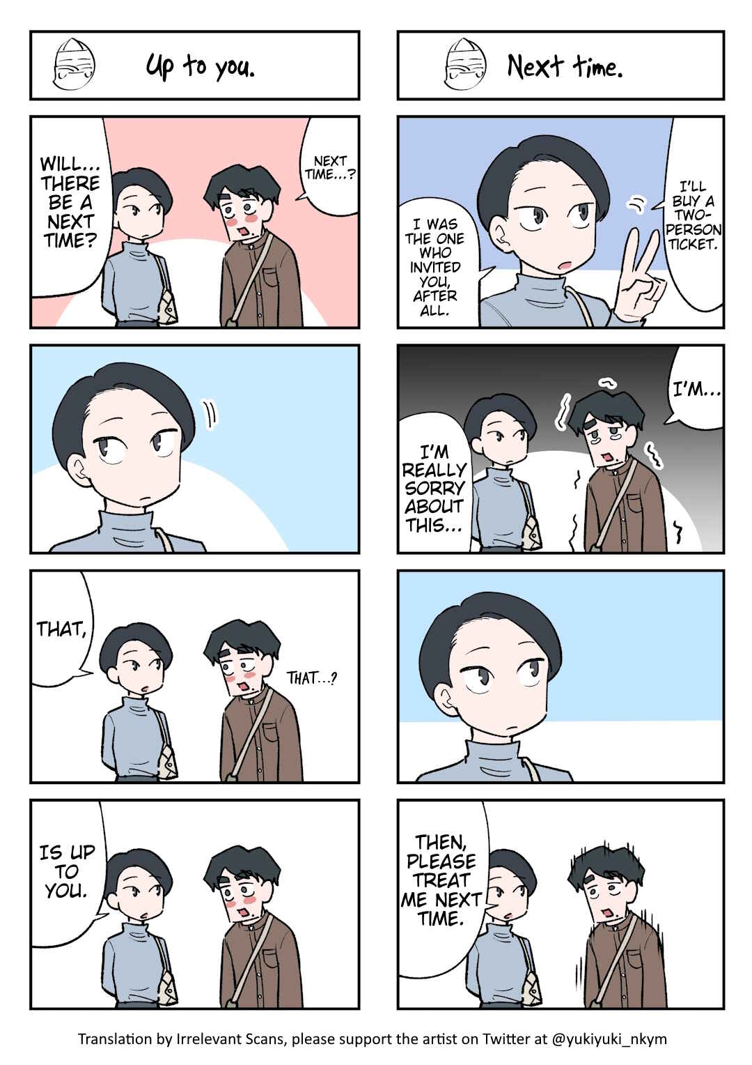 Page 1 Chapter 50 Yuurei to Tsukareta Kaishain