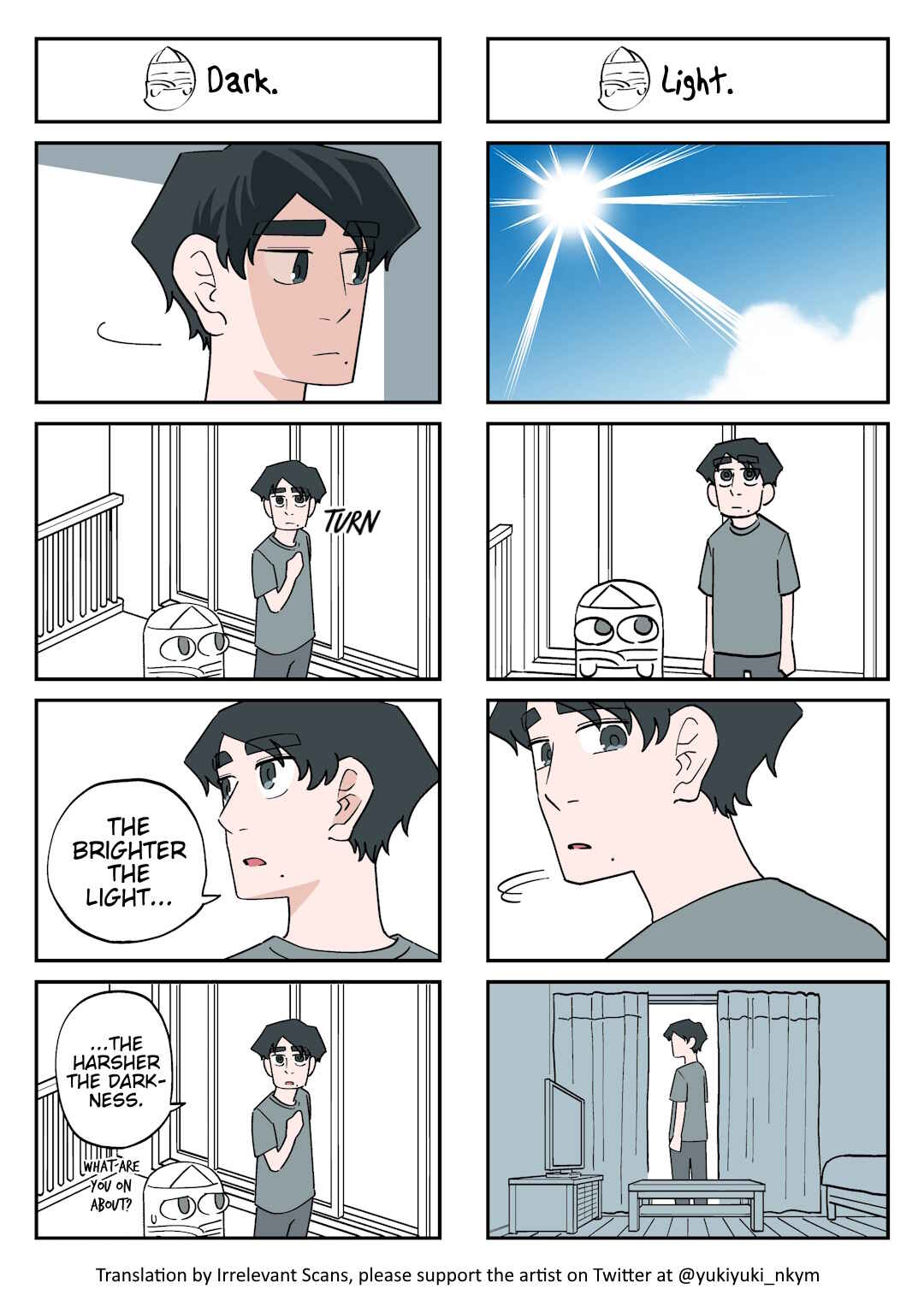 Page 1 Chapter 254 Yuurei to Tsukareta Kaishain