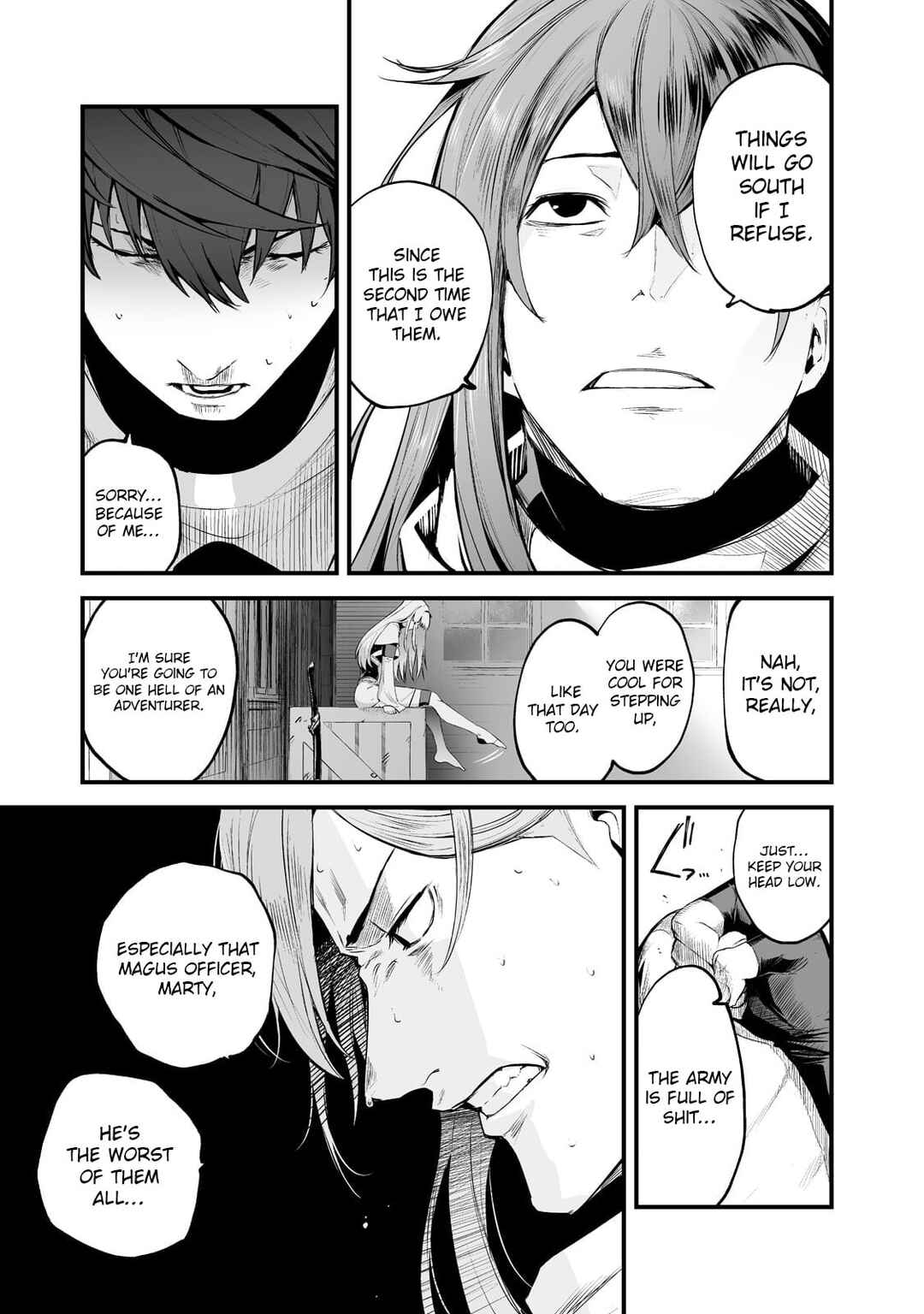 Page 29 Chapter 30 Boushoku-Hi no Ken