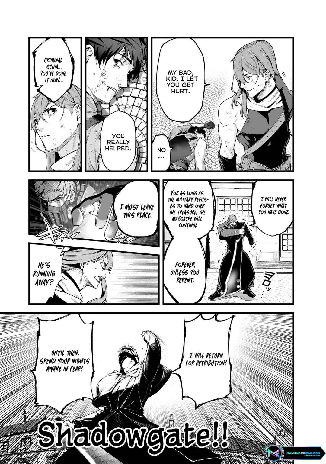 Page 4 Chapter 28 Boushoku-Hi no Ken