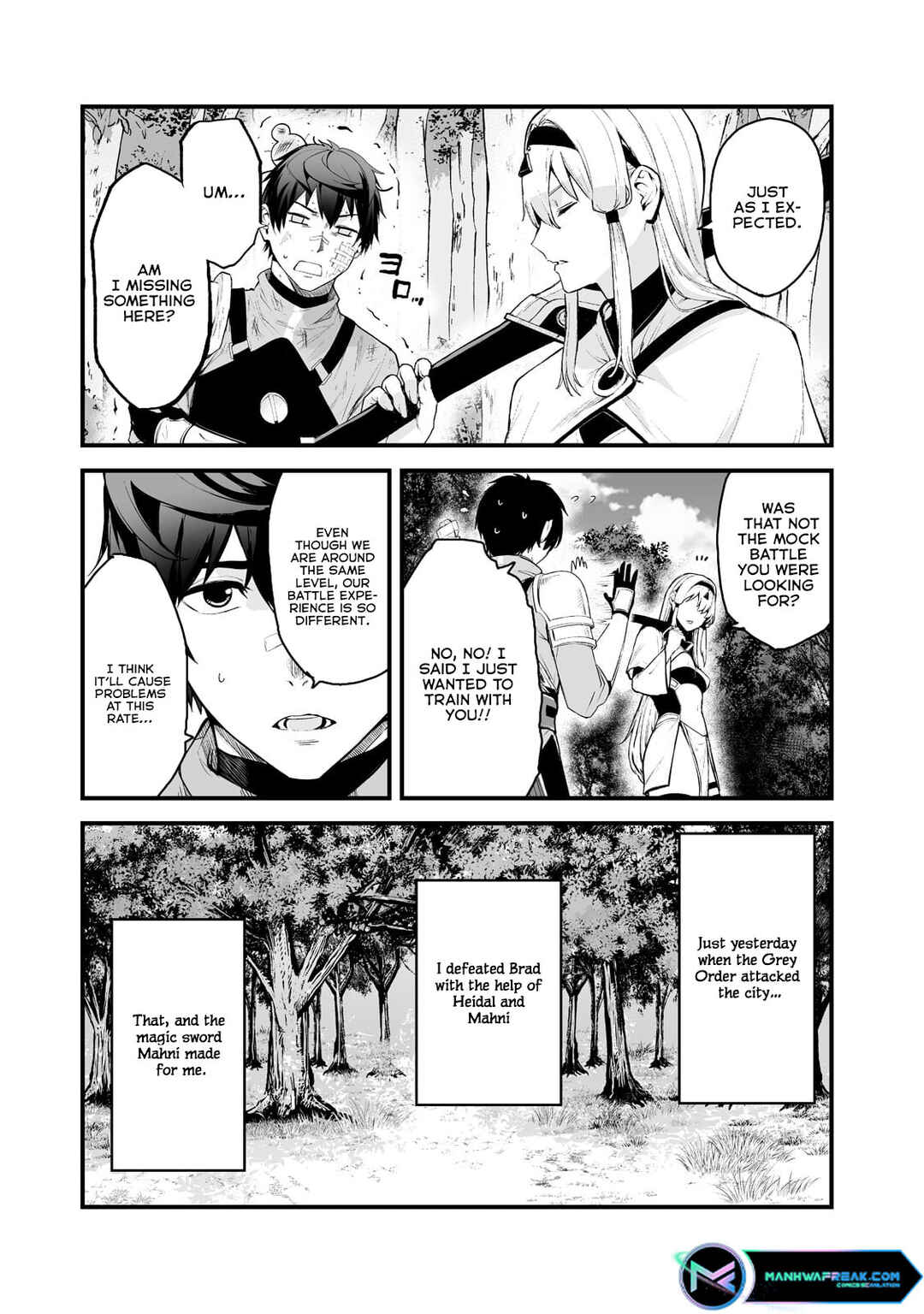 Page 4 Chapter 29 Boushoku-Hi no Ken