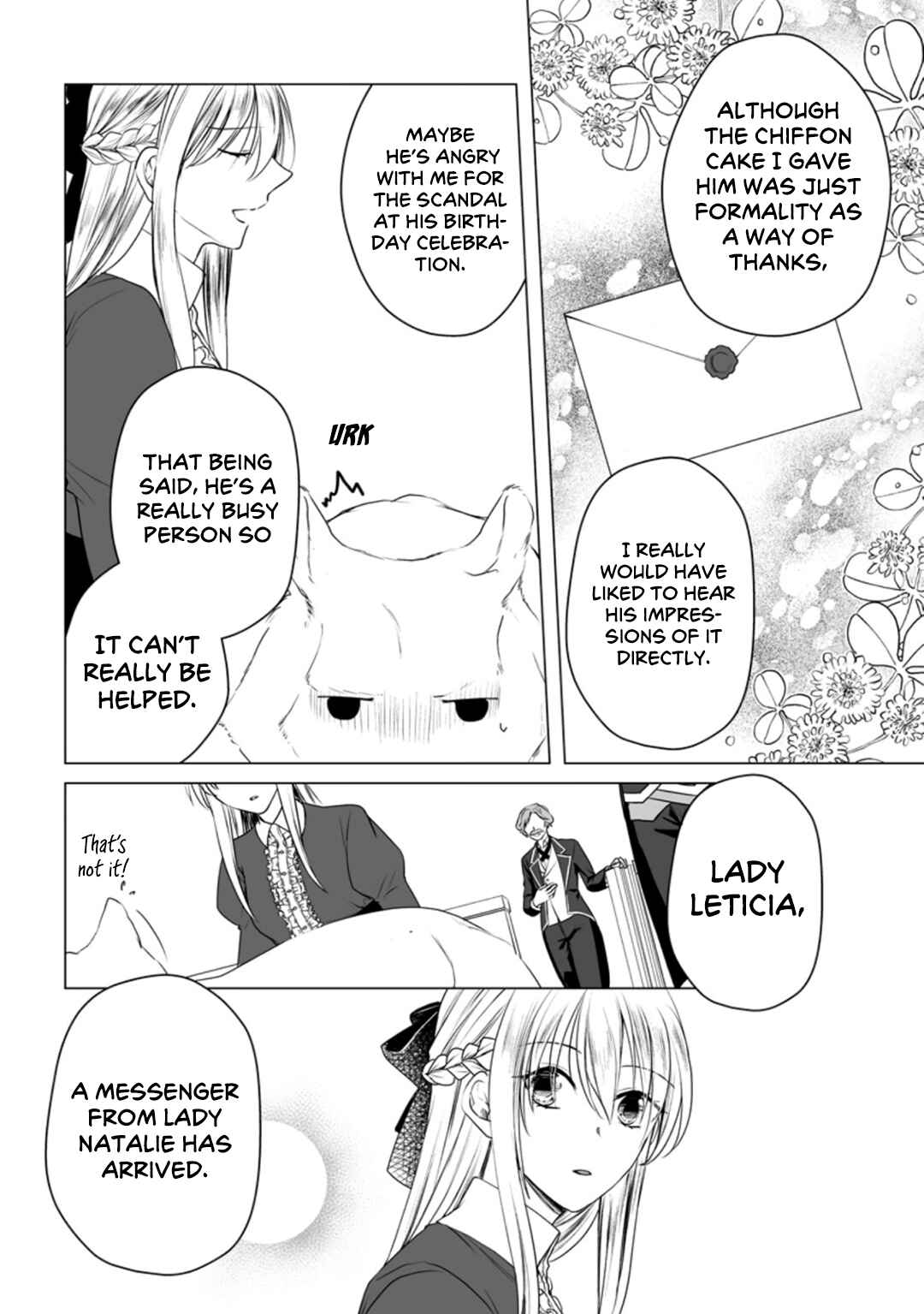 Page 22 Chapter 8 Tensei-saki de Suterareta Node, Mofumofu-tachi to Oryouri Shimasu ~Okazari Ouhi wa My Pace ni Saikyou Desu~