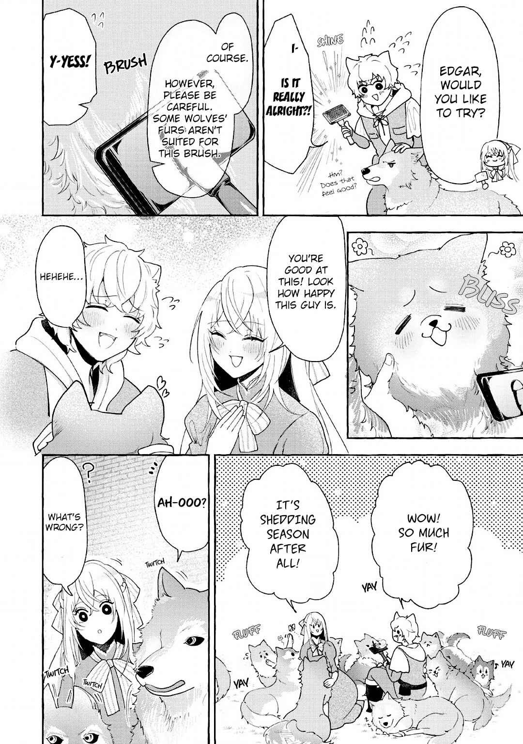 Page 2 Chapter 4 Tensei-saki de Suterareta Node, Mofumofu-tachi to Oryouri Shimasu ~Okazari Ouhi wa My Pace ni Saikyou Desu~