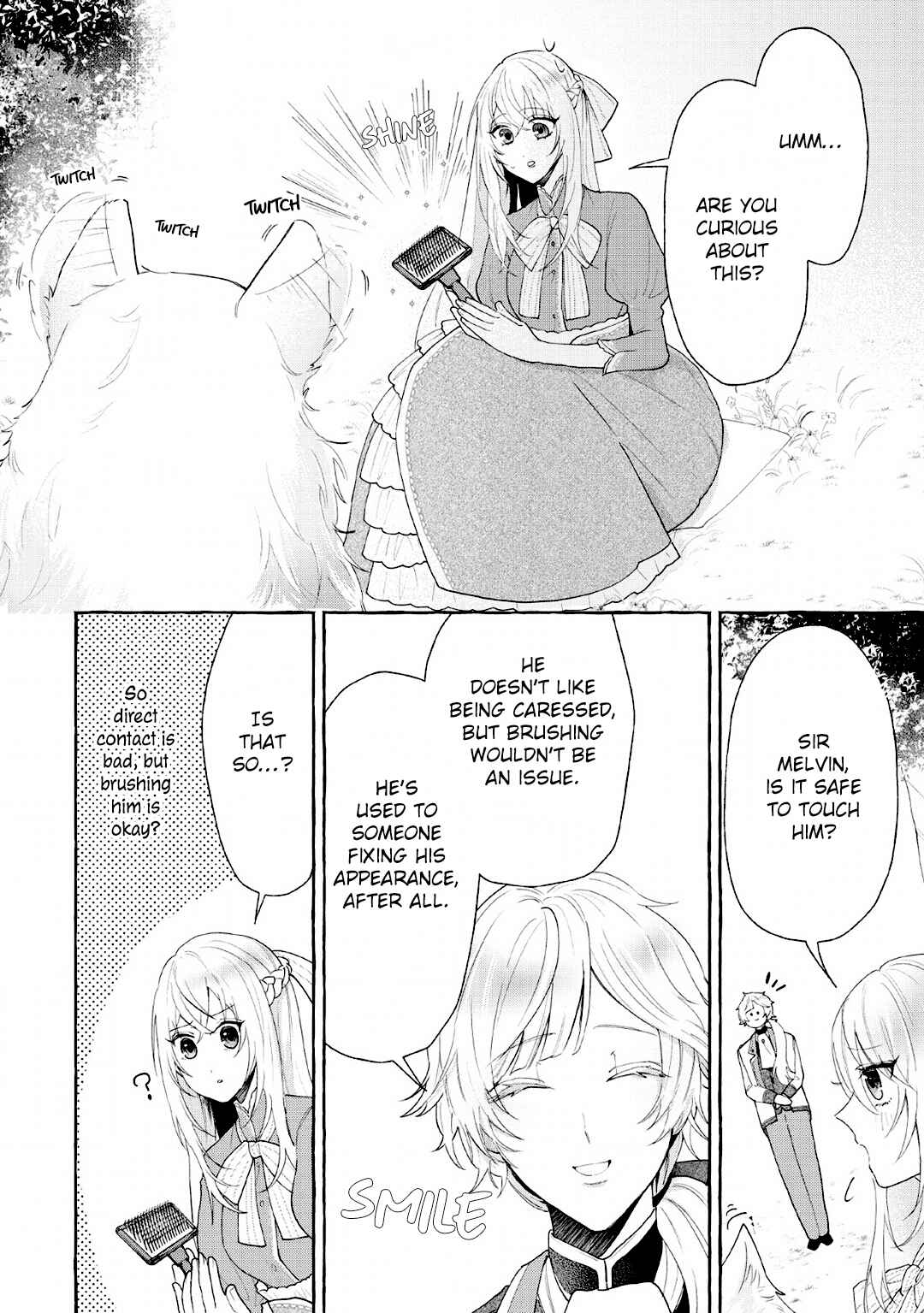 Page 6 Chapter 4 Tensei-saki de Suterareta Node, Mofumofu-tachi to Oryouri Shimasu ~Okazari Ouhi wa My Pace ni Saikyou Desu~