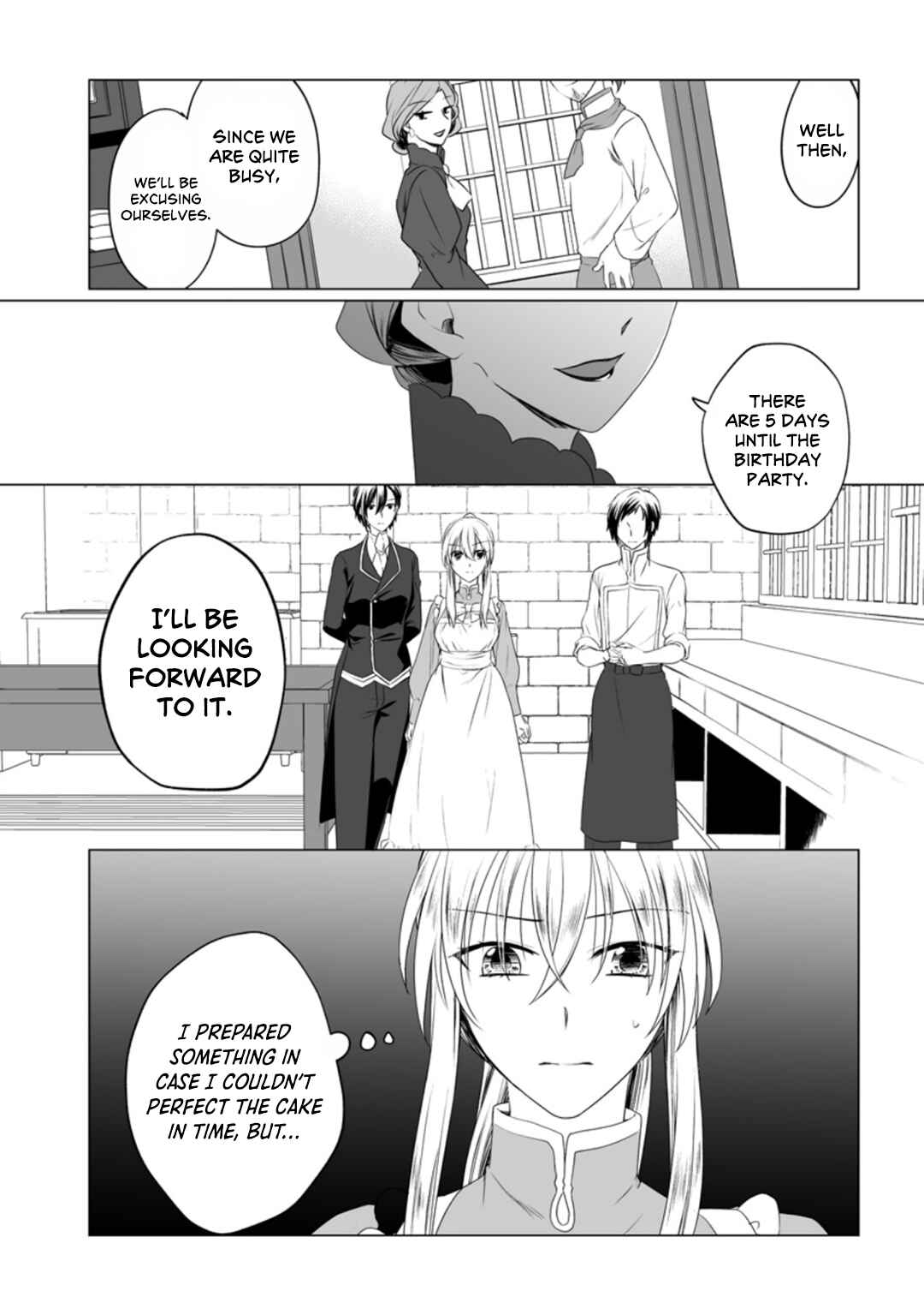 Page 8 Chapter 6.5 Tensei-saki de Suterareta Node, Mofumofu-tachi to Oryouri Shimasu ~Okazari Ouhi wa My Pace ni Saikyou Desu~
