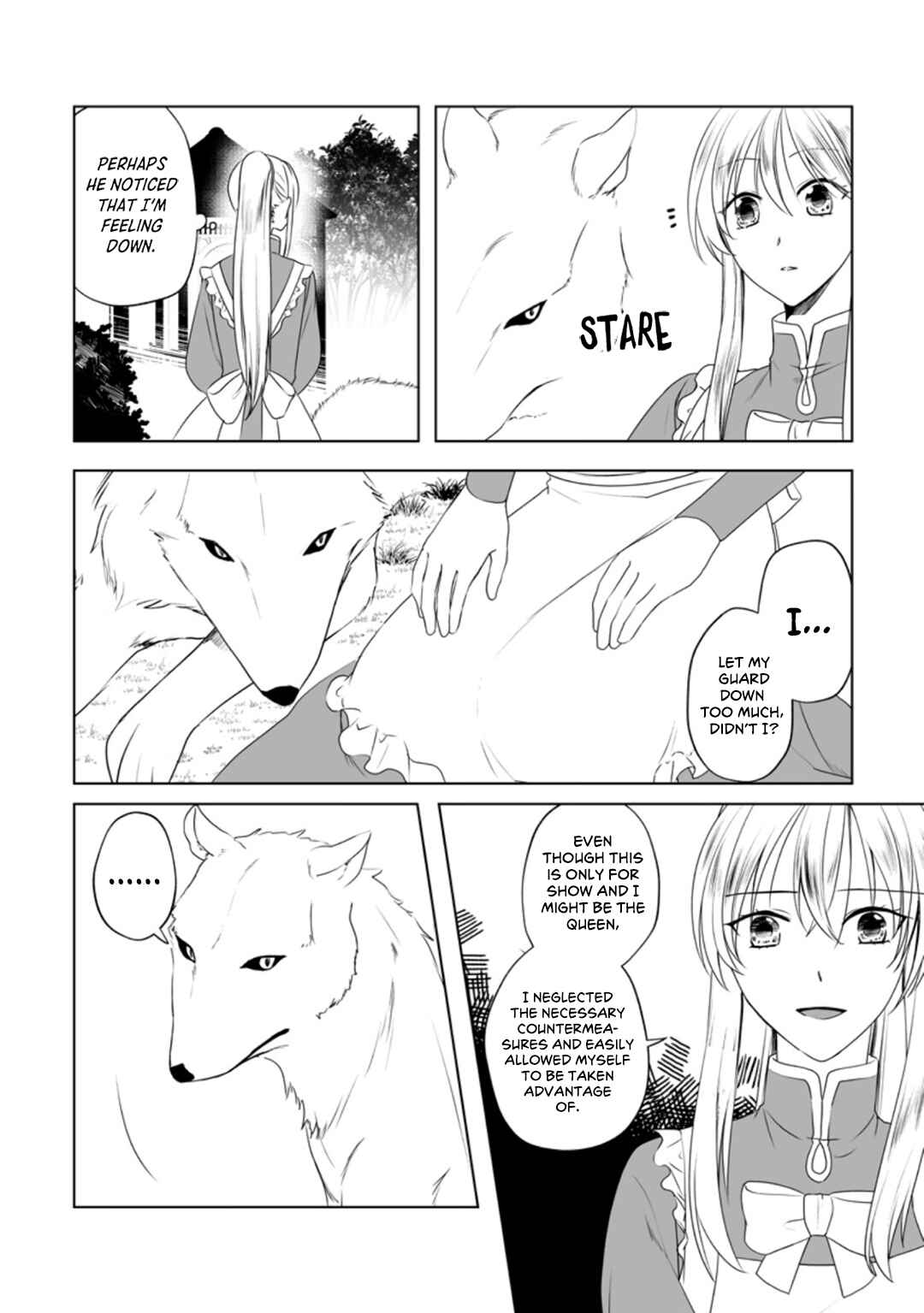 Page 4 Chapter 7 Tensei-saki de Suterareta Node, Mofumofu-tachi to Oryouri Shimasu ~Okazari Ouhi wa My Pace ni Saikyou Desu~
