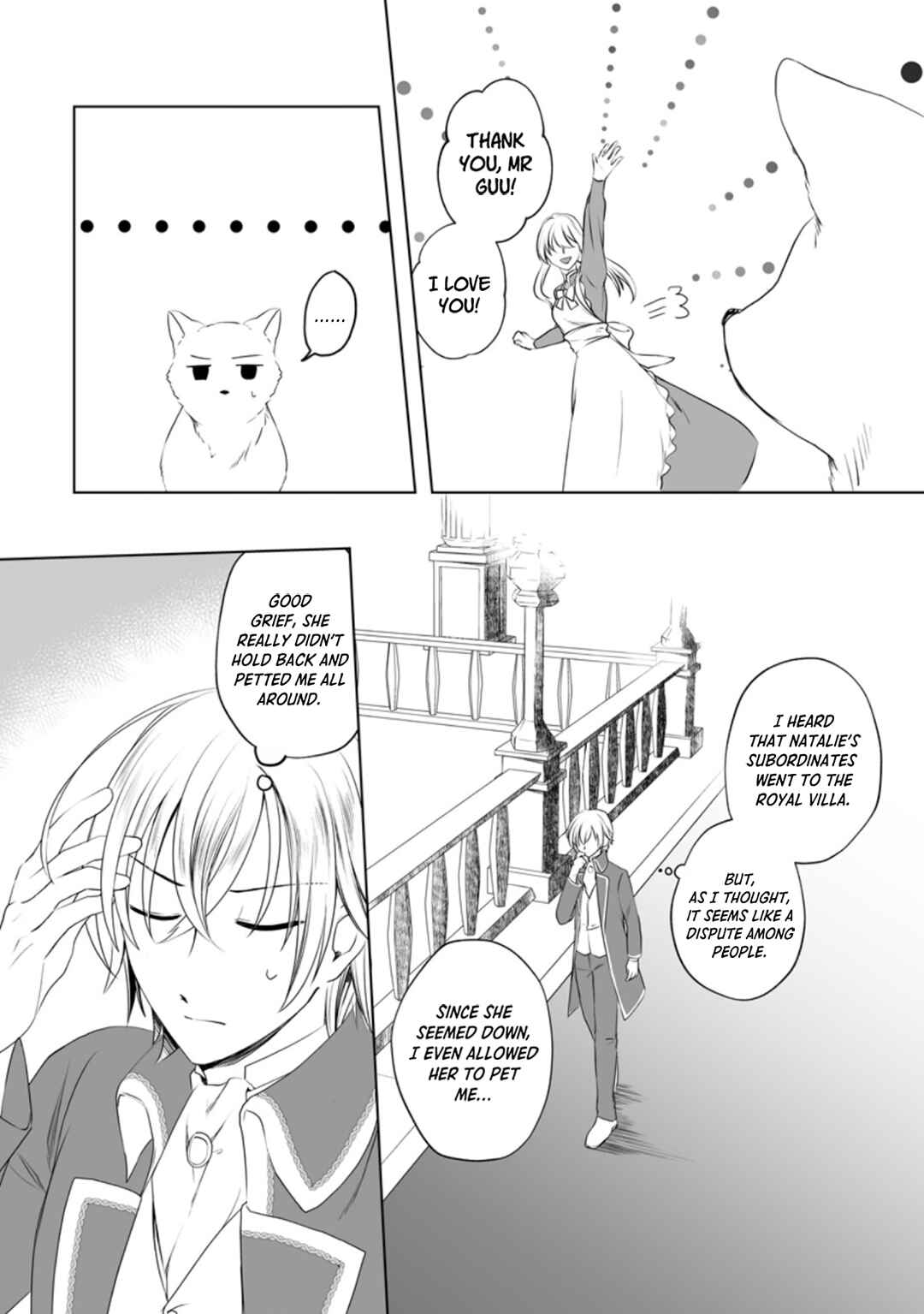 Page 8 Chapter 7 Tensei-saki de Suterareta Node, Mofumofu-tachi to Oryouri Shimasu ~Okazari Ouhi wa My Pace ni Saikyou Desu~
