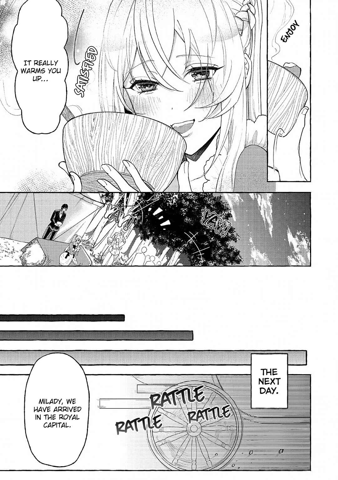 Page 9 Chapter 3 Tensei-saki de Suterareta Node, Mofumofu-tachi to Oryouri Shimasu ~Okazari Ouhi wa My Pace ni Saikyou Desu~