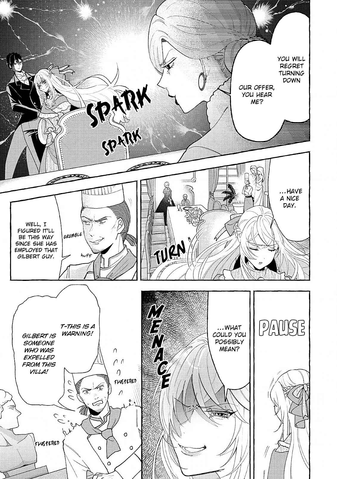 Page 9 Chapter 5 Tensei-saki de Suterareta Node, Mofumofu-tachi to Oryouri Shimasu ~Okazari Ouhi wa My Pace ni Saikyou Desu~