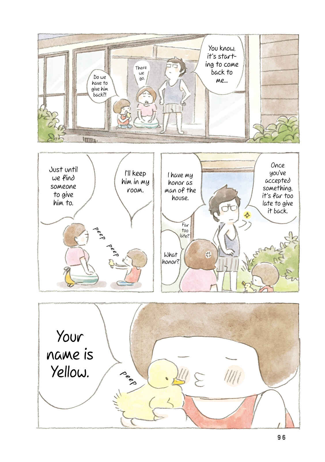 Page 6 Chapter 11 Little Ken and a Cat. Sometimes a Duck