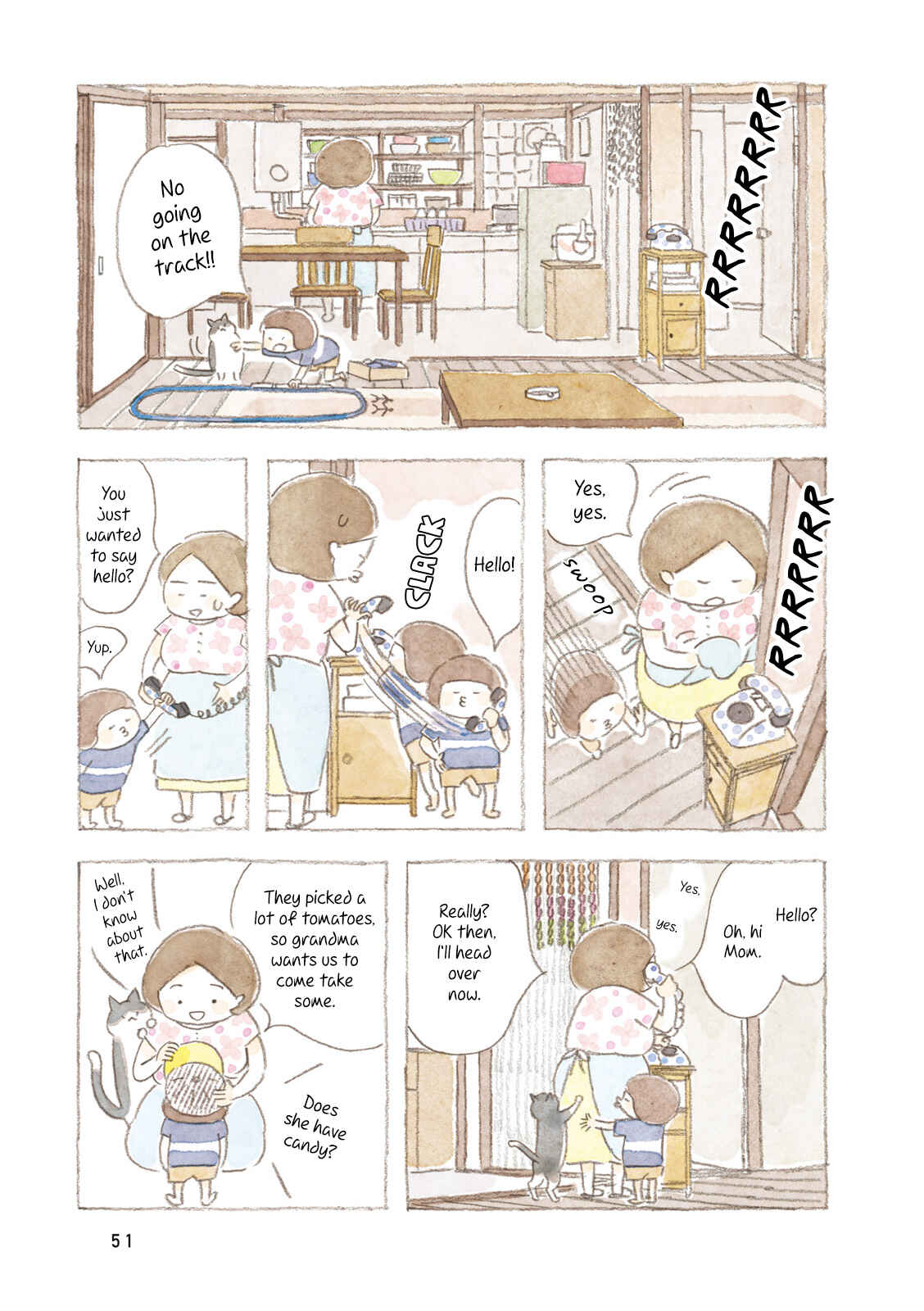 Page 3 Chapter 6 Little Ken and a Cat. Sometimes a Duck