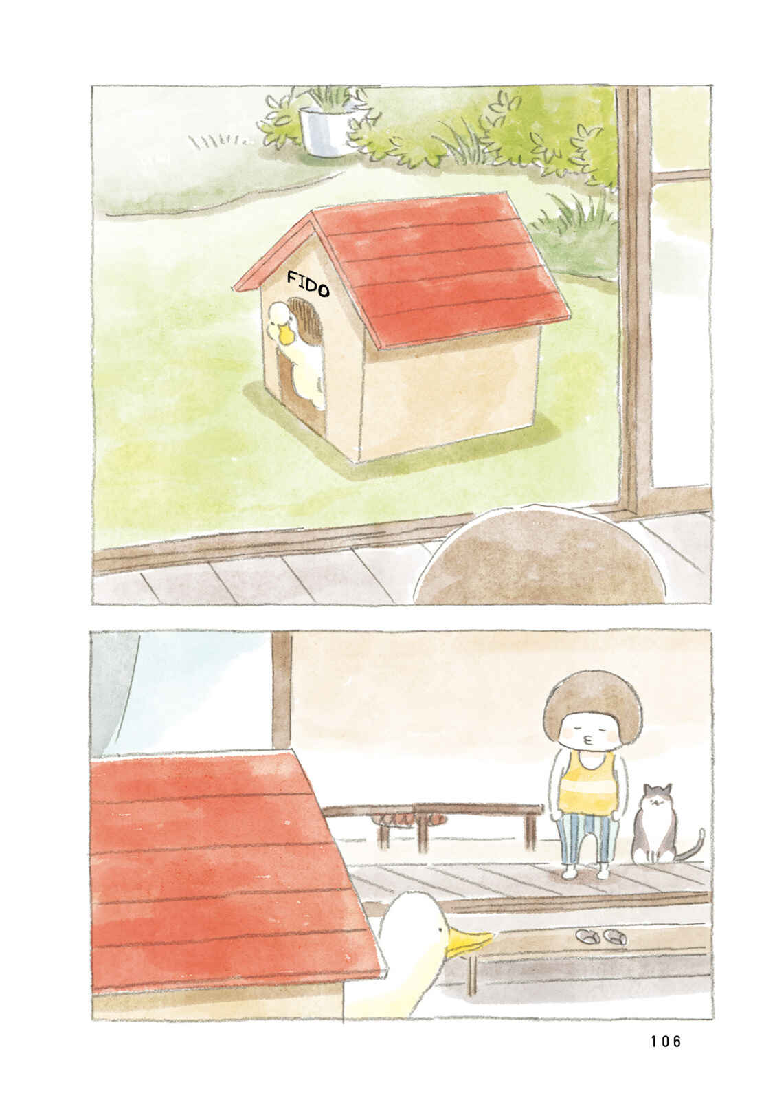 Page 6 Chapter 12 Little Ken and a Cat. Sometimes a Duck