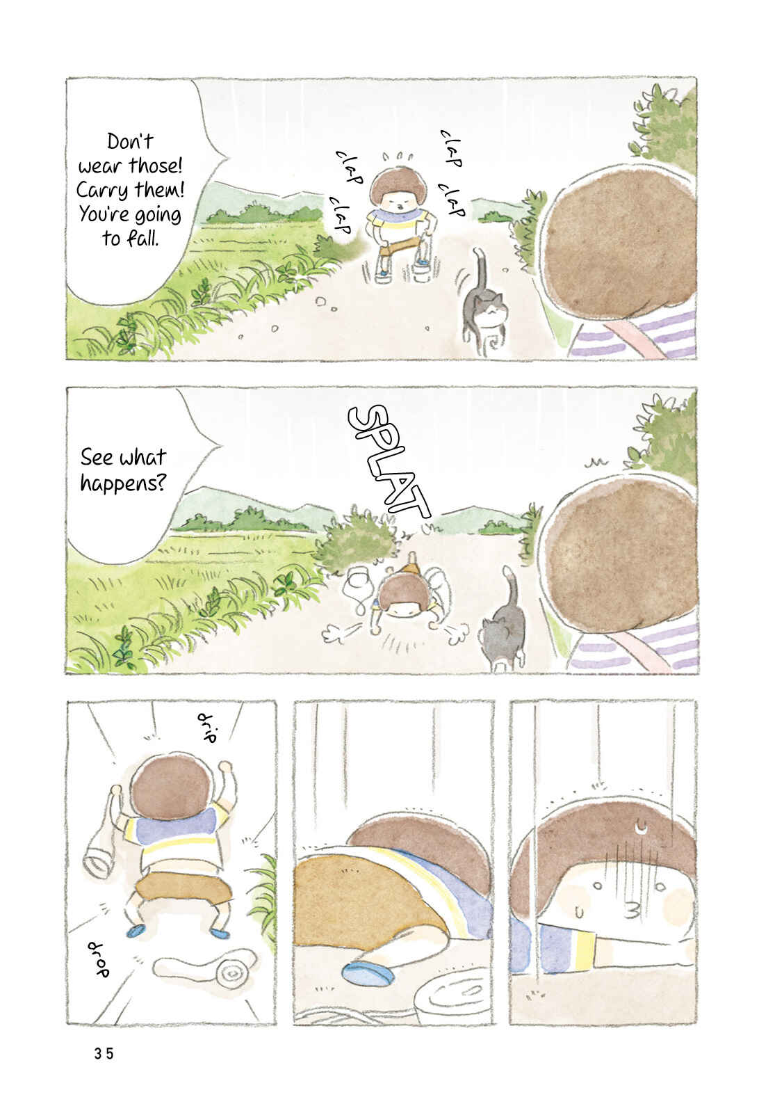 Page 5 Chapter 4 Little Ken and a Cat. Sometimes a Duck