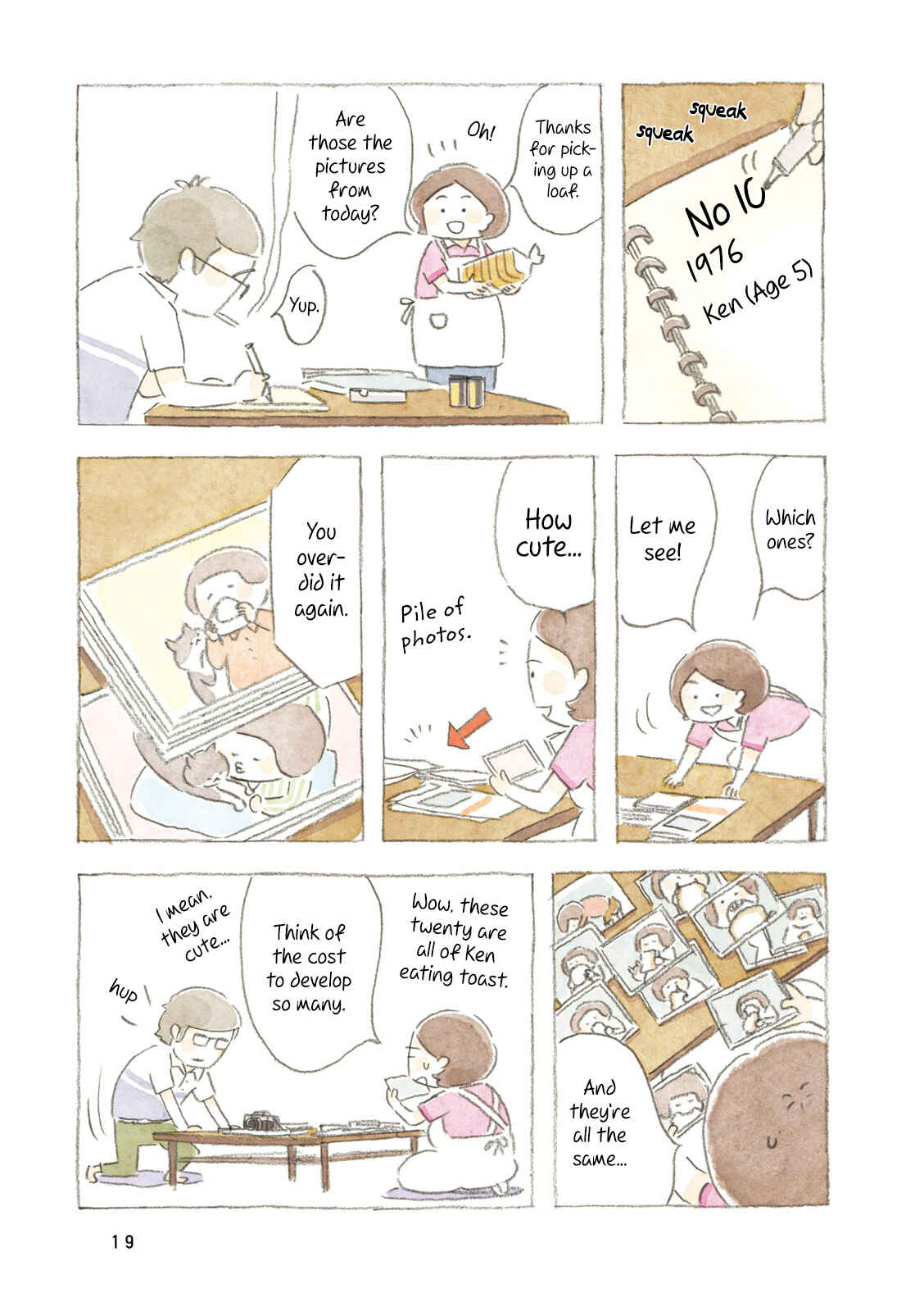 Page 7 Chapter 2 Little Ken and a Cat. Sometimes a Duck