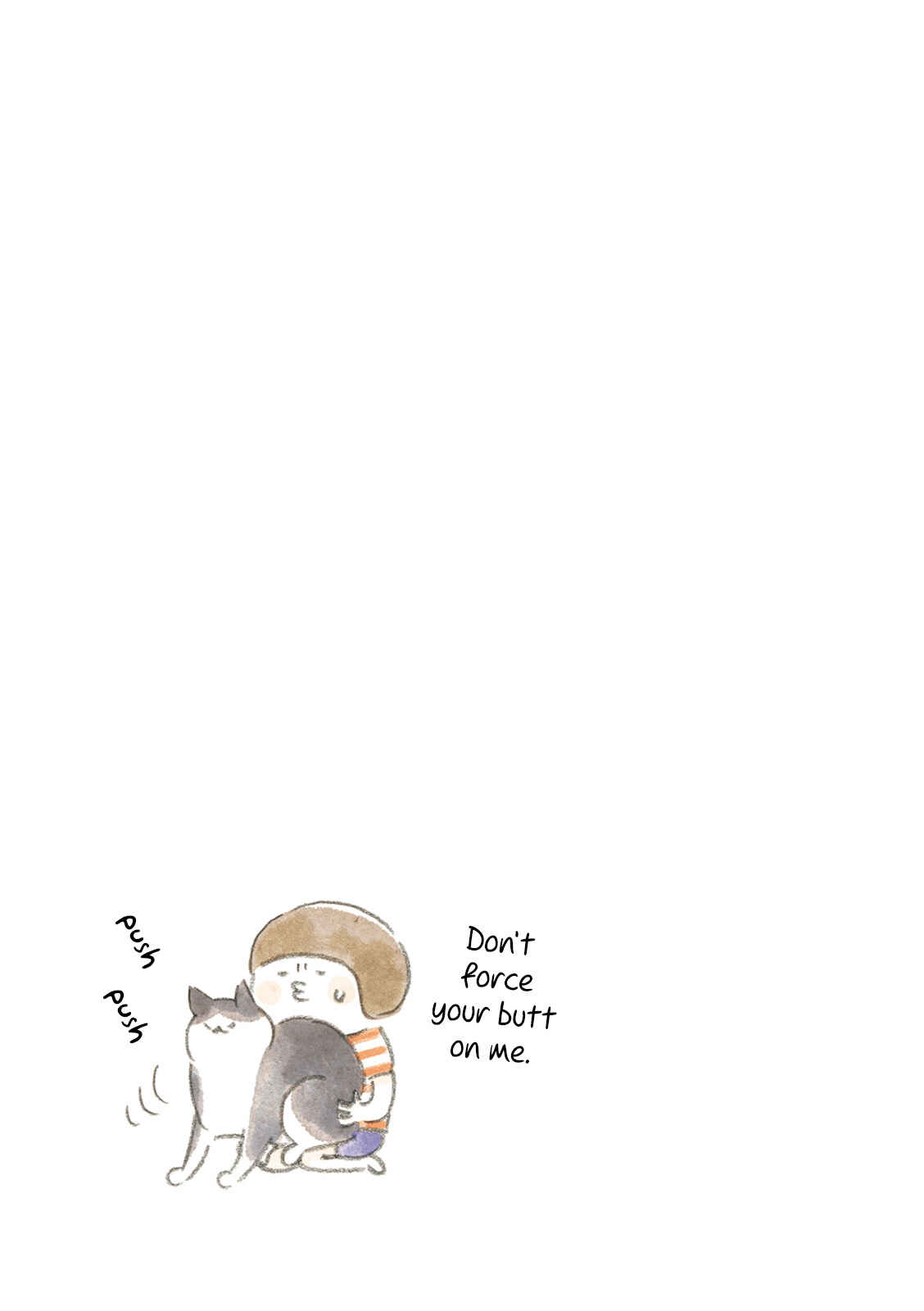 Page 9 Chapter 2 Little Ken and a Cat. Sometimes a Duck