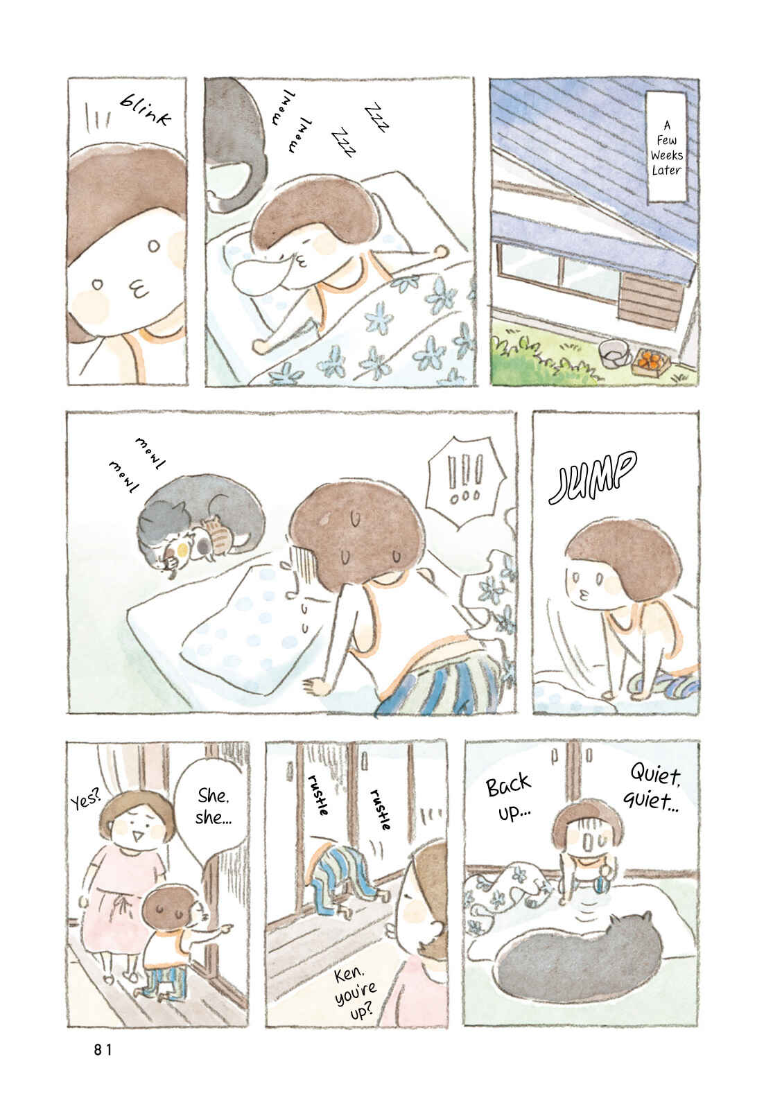Page 7 Chapter 9 Little Ken and a Cat. Sometimes a Duck