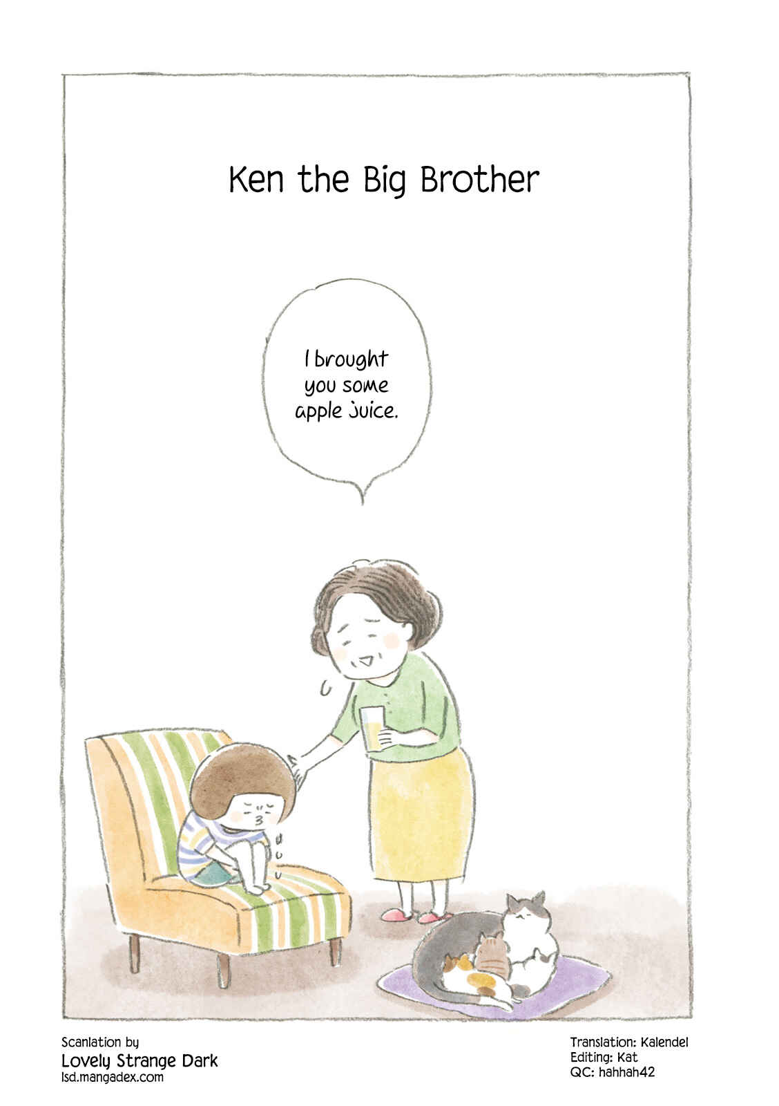 Page 1 Chapter 17 Little Ken and a Cat. Sometimes a Duck