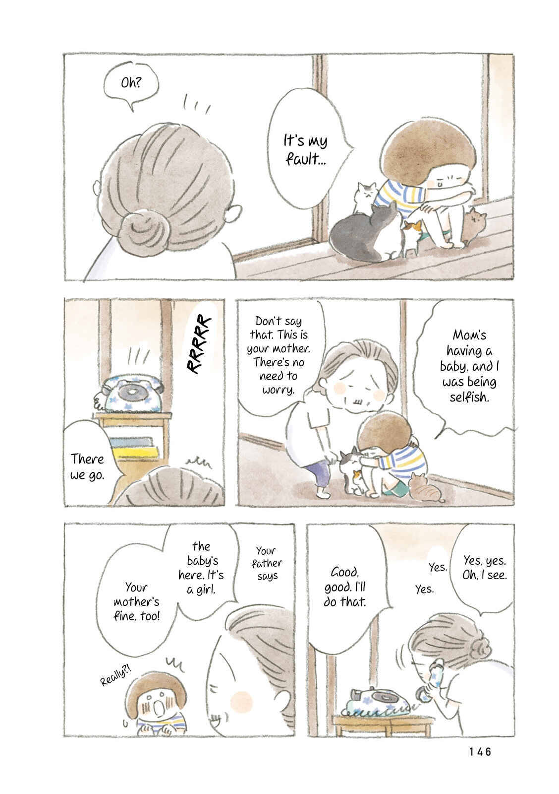 Page 4 Chapter 17 Little Ken and a Cat. Sometimes a Duck