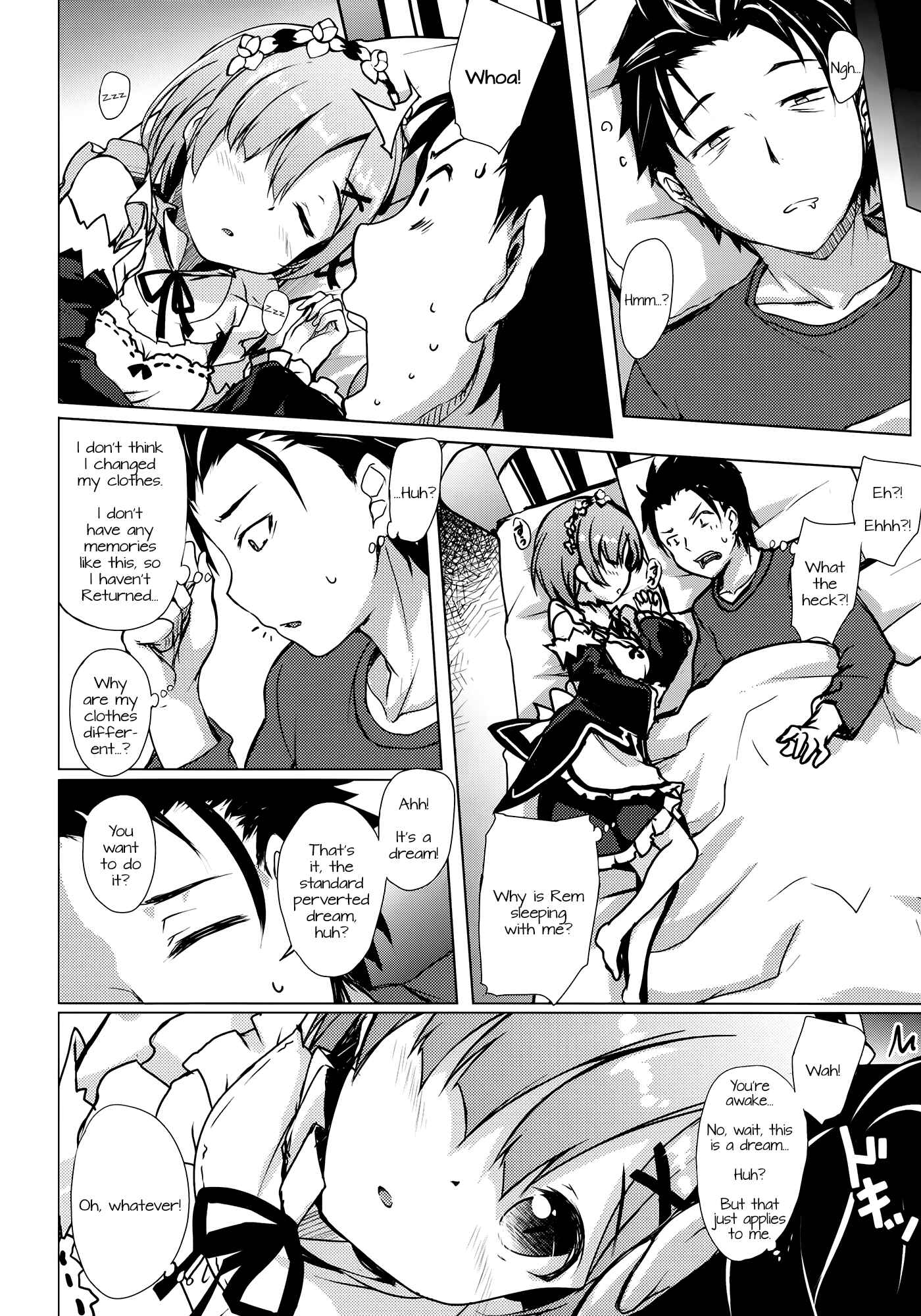 Page 4 Chapter Unknown_5cfe Re:Zero kara Hajimeru Isekai Seikatsu - Rem kara Hajimeru Isei Kouyuu (Doujinshi)