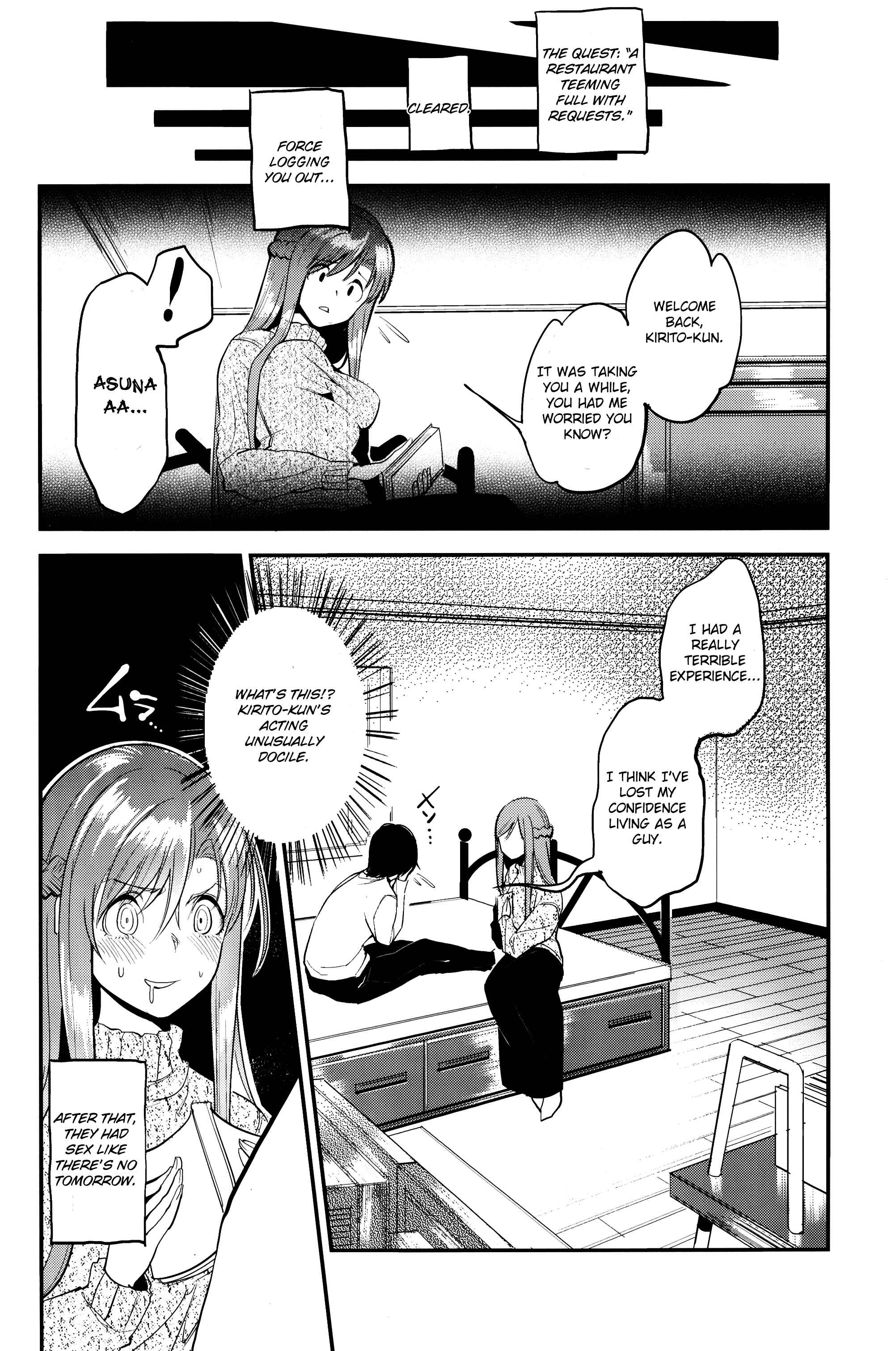 Page 19 Chapter Unknown_61c4 Sword Art Online - MONSTER HOUSE QUEST -H na Chuumon no Ooi Mise- (Doujinshi)