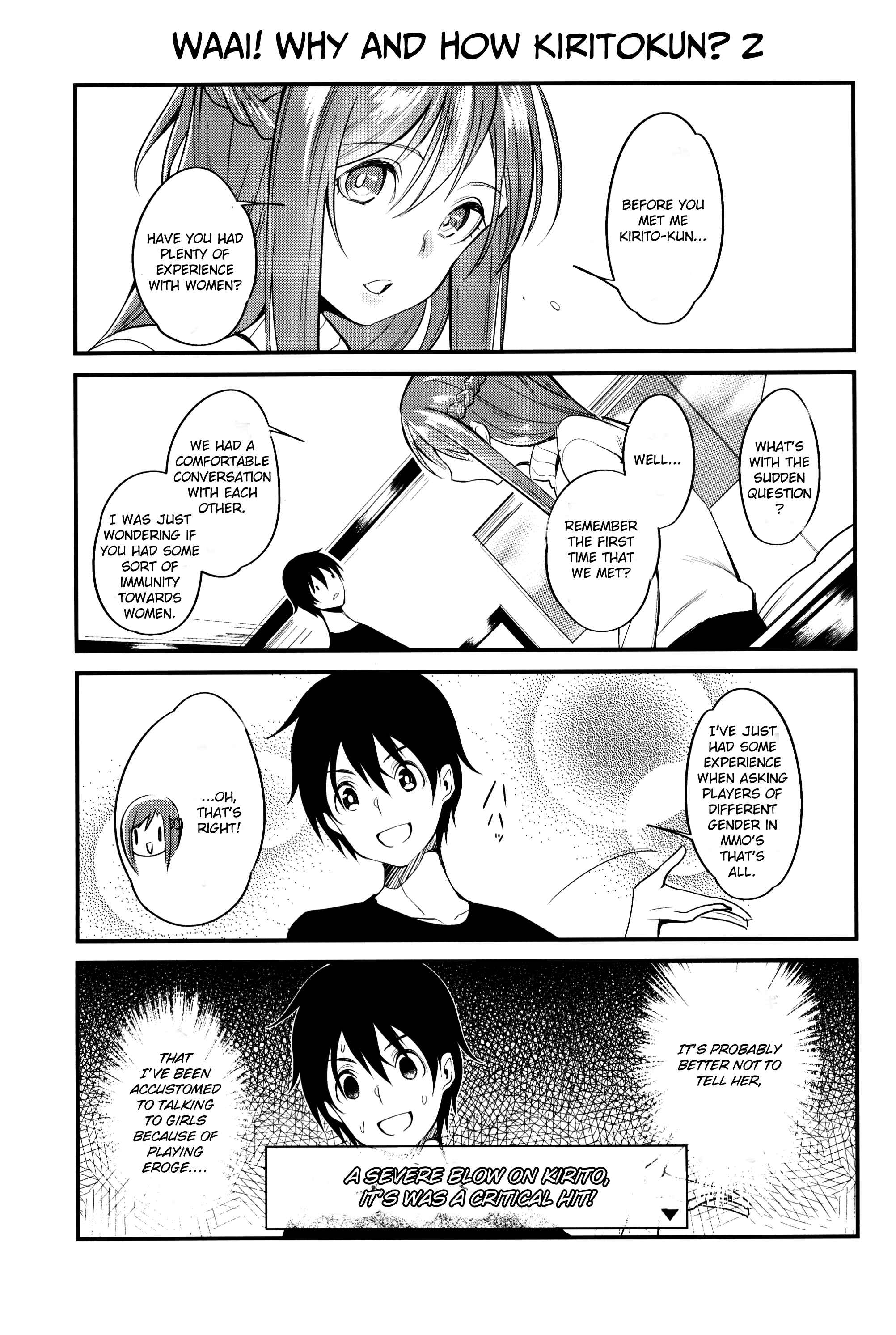 Page 22 Chapter Unknown_61c4 Sword Art Online - MONSTER HOUSE QUEST -H na Chuumon no Ooi Mise- (Doujinshi)