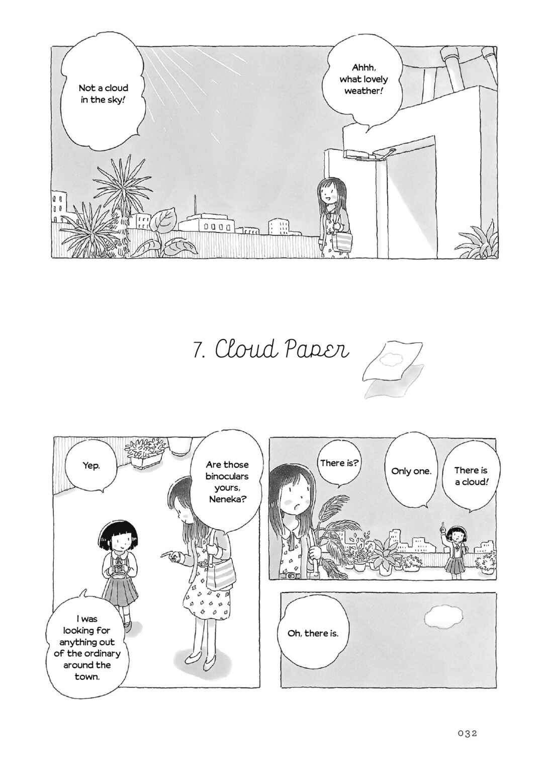 Page 1 Chapter 7 Afternoon Yawns