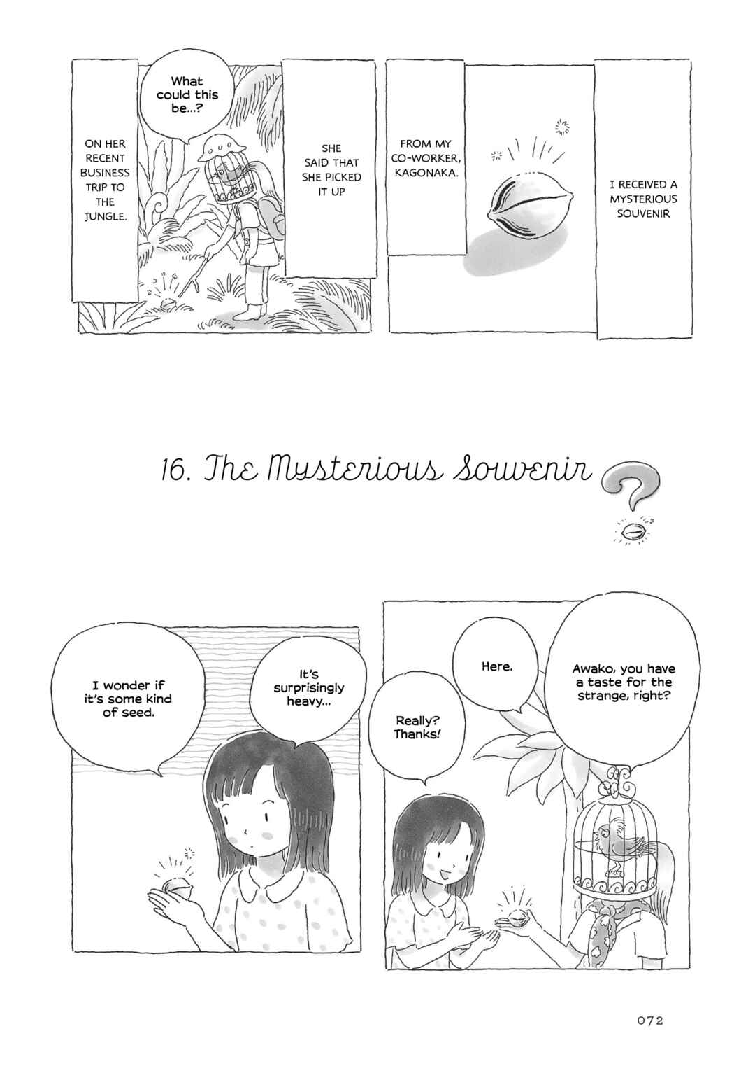 Page 1 Chapter 16 Afternoon Yawns