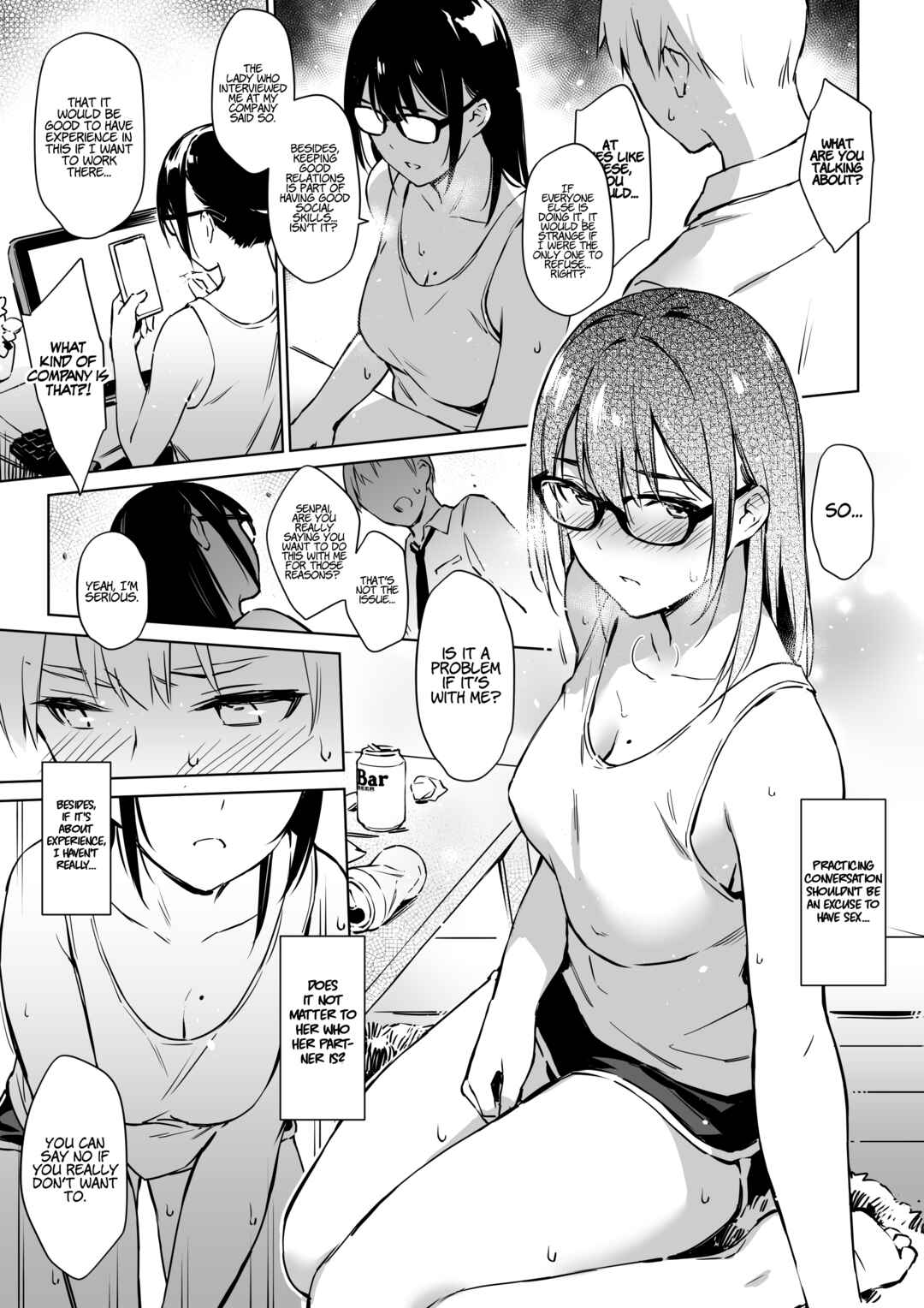 Page 7 Chapter Unknown_9efb Commushou Senpai to no SEX Simulation