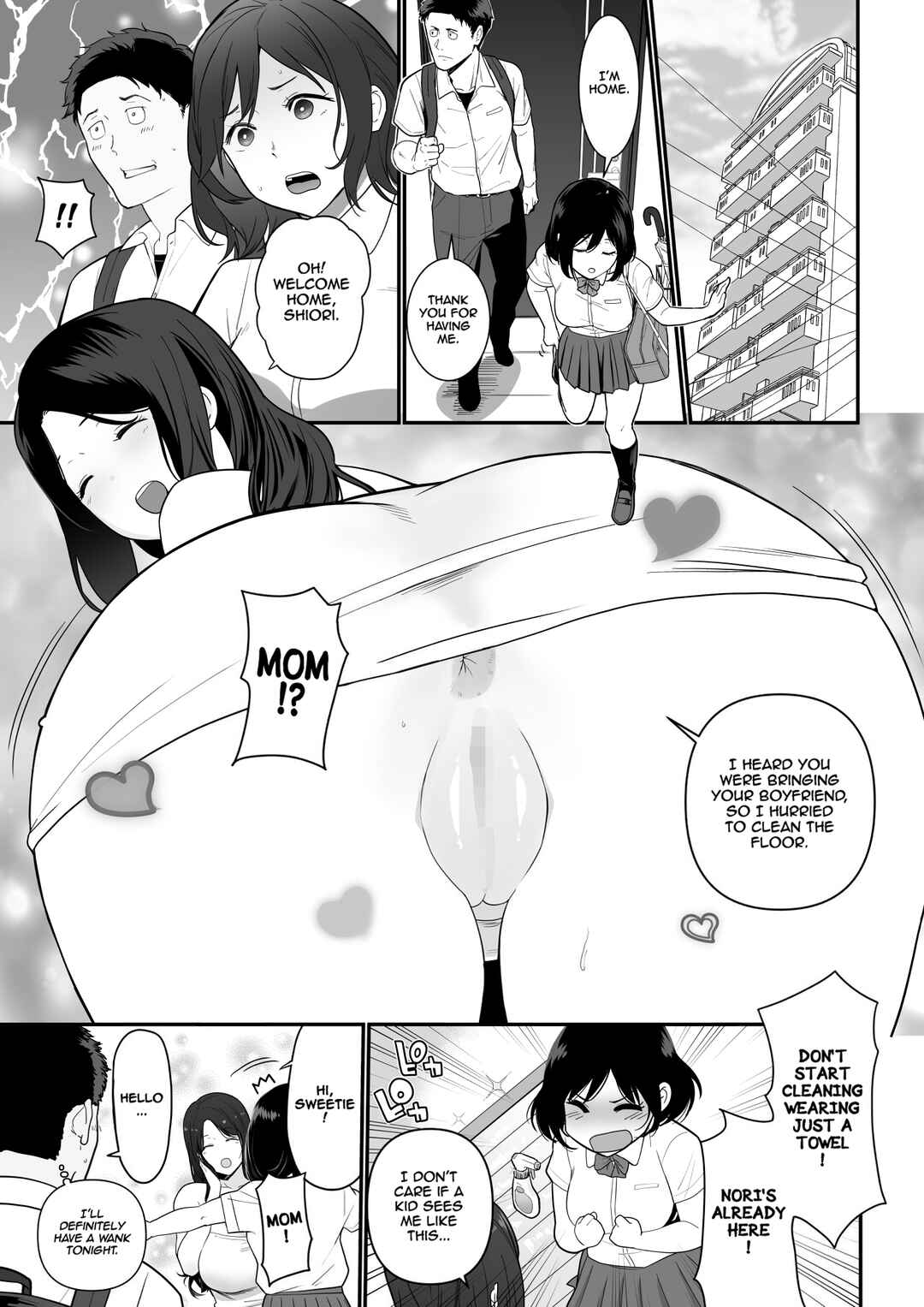 Page 2 Chapter Unknown_0d0b Kanojo no Mama ga H Sugite Gaman Dekinai