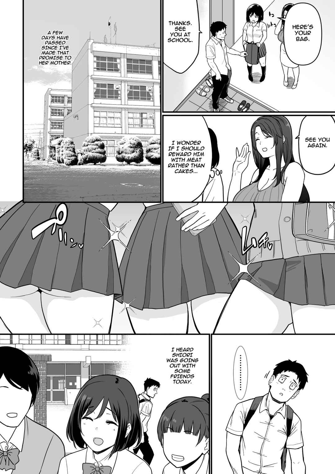 Page 25 Chapter Unknown_0d0b Kanojo no Mama ga H Sugite Gaman Dekinai