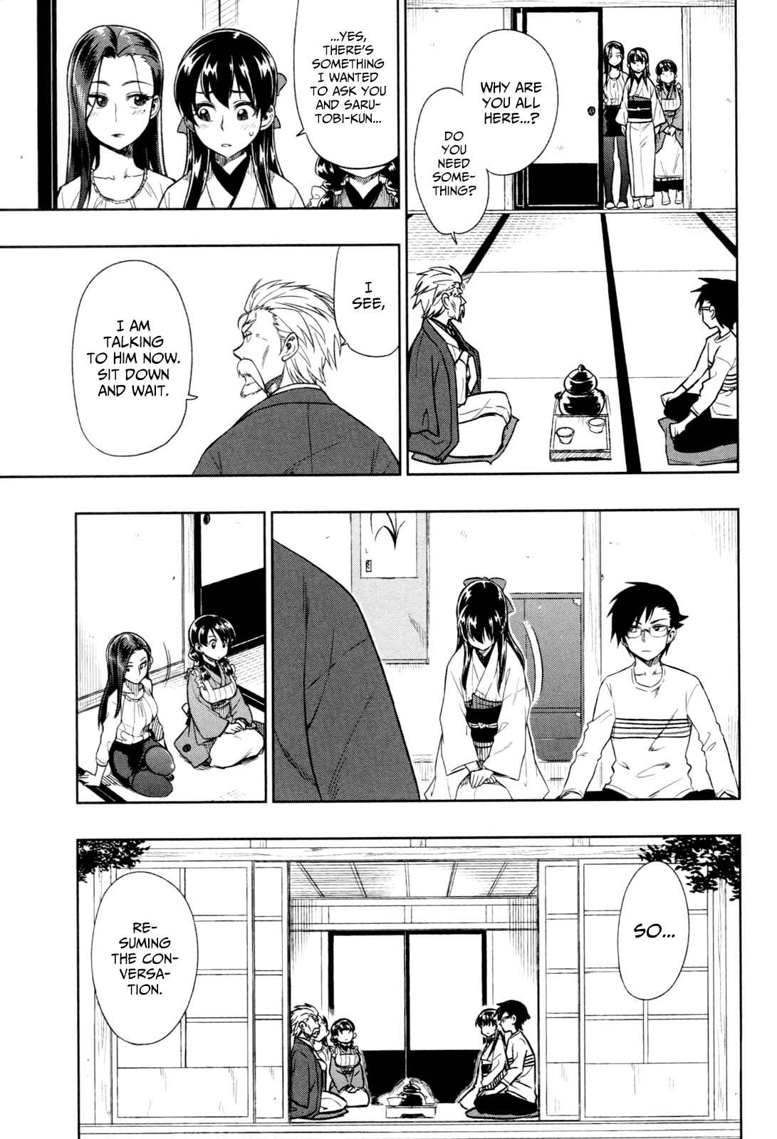 Page 10 Chapter 15 Inugami-san to Sarutobi-kun wa Naka ga Warui.
