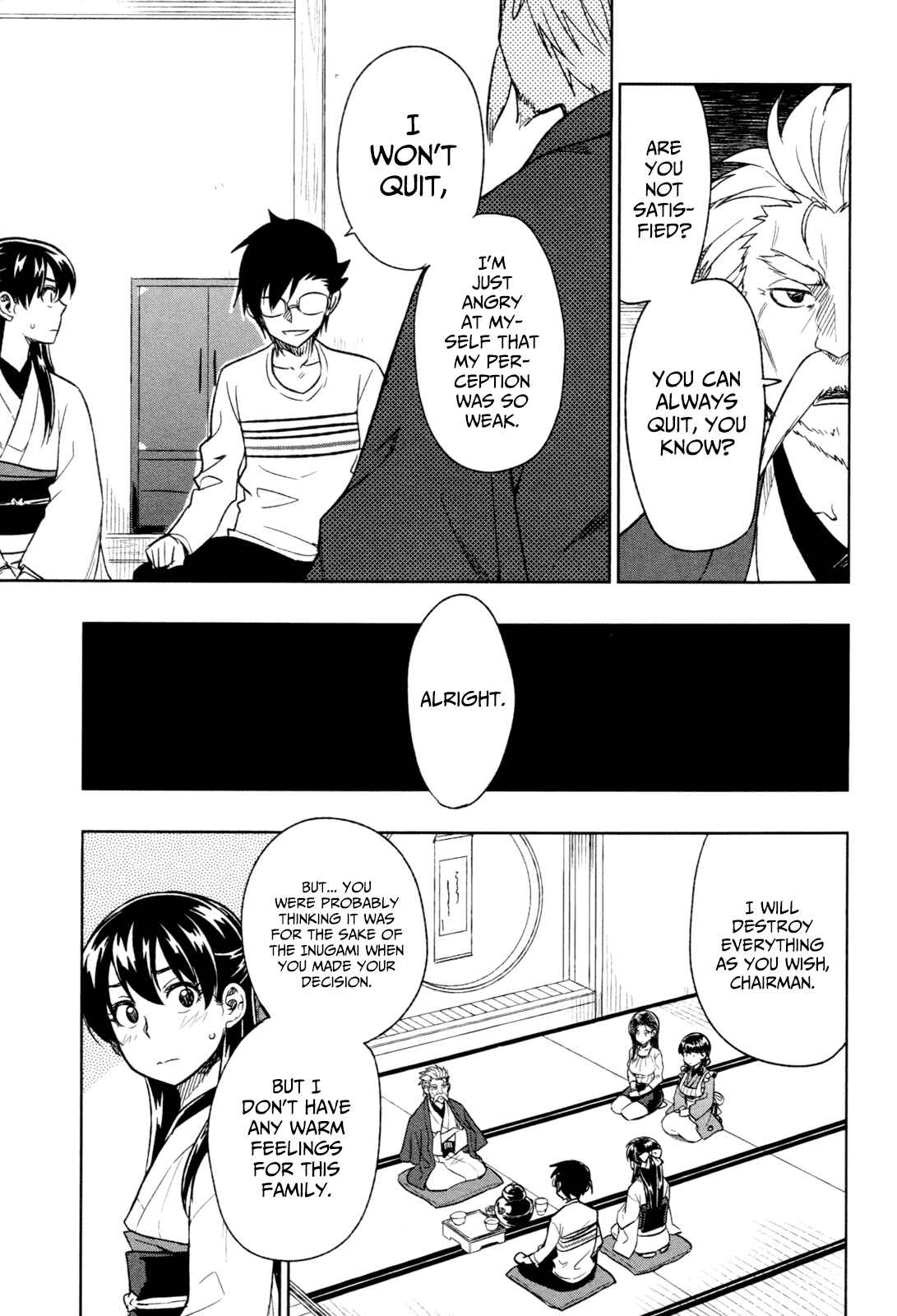 Page 30 Chapter 15 Inugami-san to Sarutobi-kun wa Naka ga Warui.