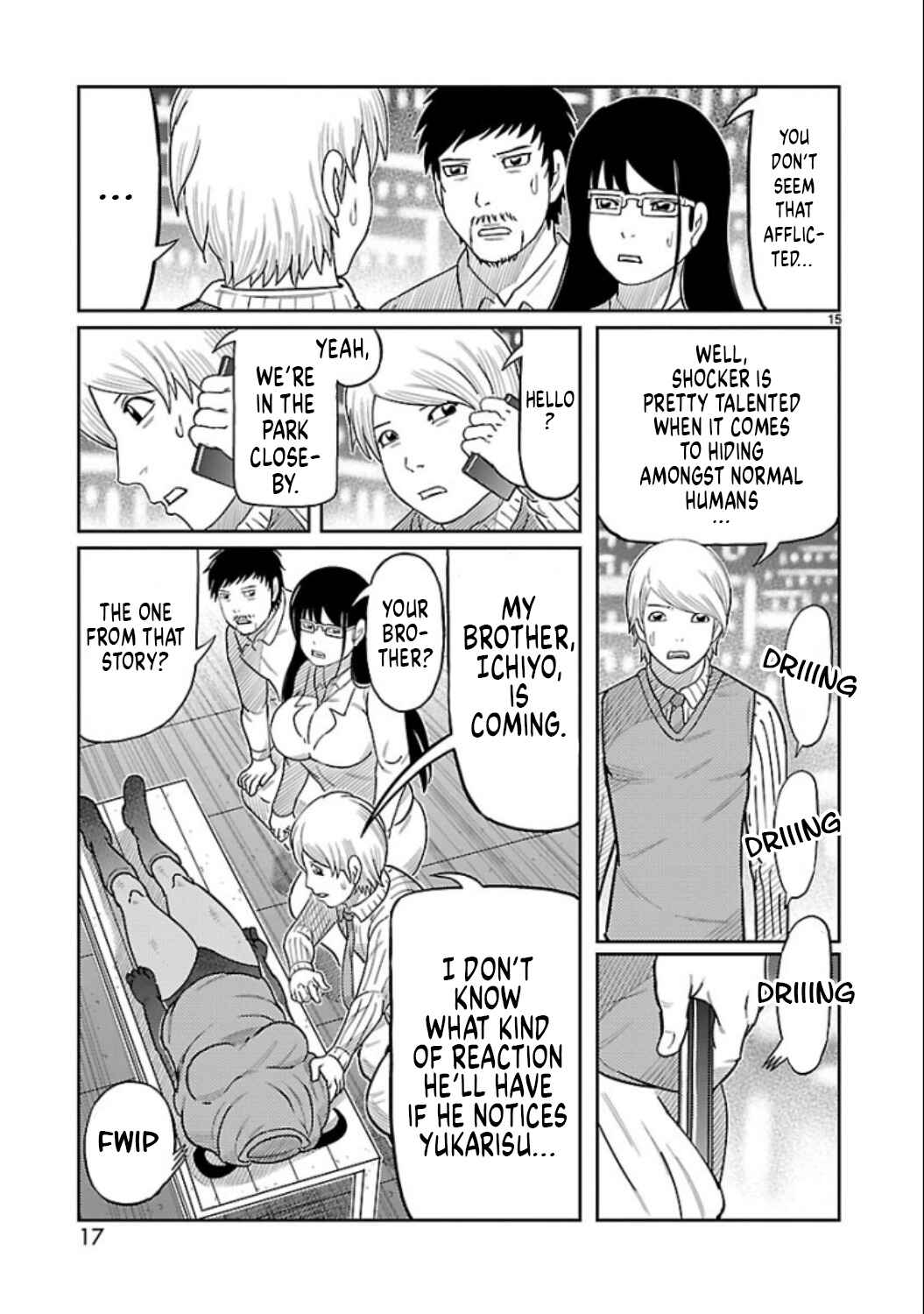 Page 15 Chapter 5 Tanzaburo Tojima Wants To Be Kamen Rider