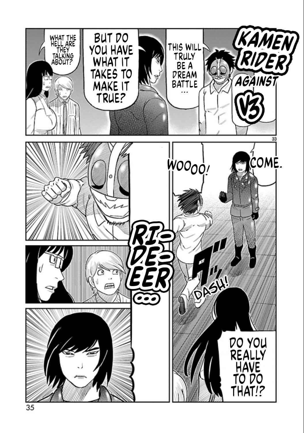 Page 28 Chapter 5 Tanzaburo Tojima Wants To Be Kamen Rider