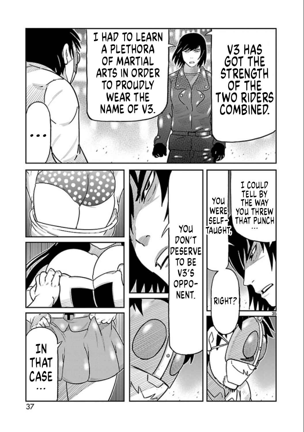 Page 30 Chapter 5 Tanzaburo Tojima Wants To Be Kamen Rider