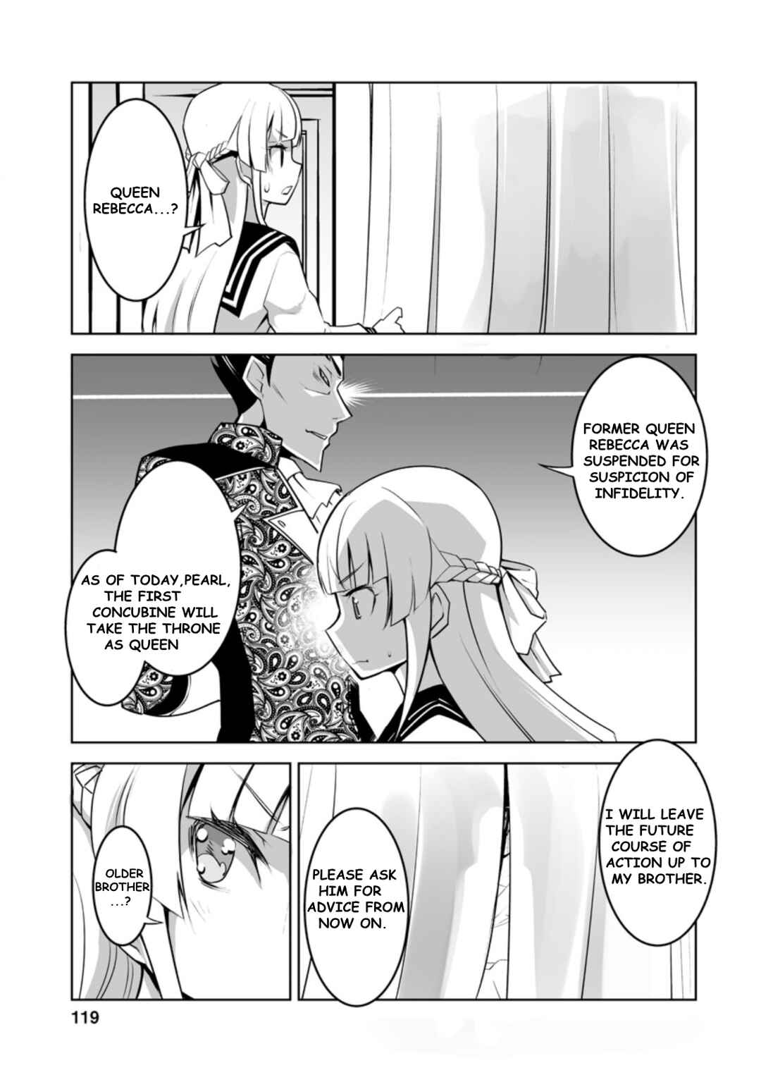 Page 7 Chapter 24.3 Class Teni de Ore dake Haburareta no de, Doukyuusei Harem Tsukuru Koto ni shita