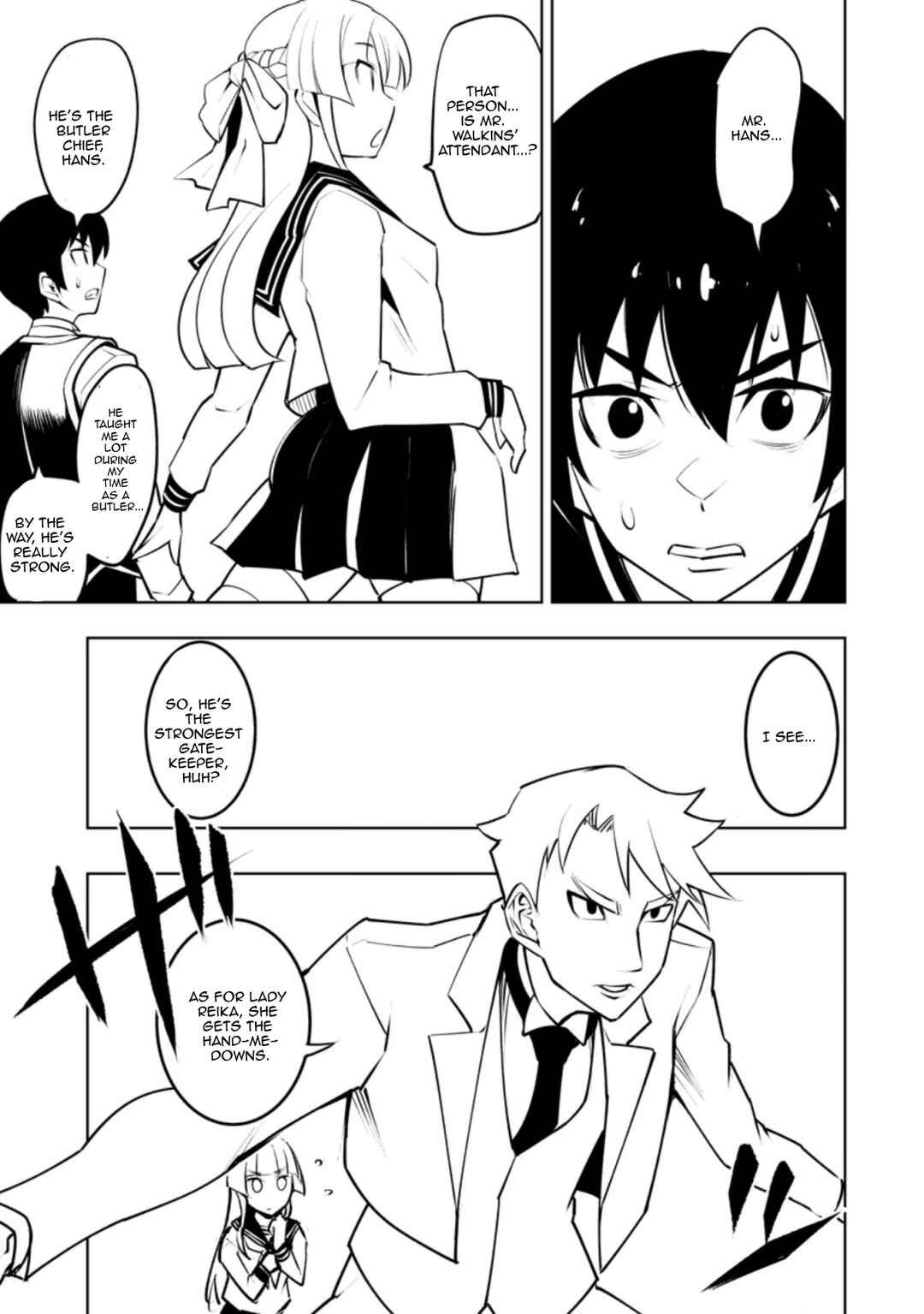 Page 7 Chapter 33.2 Class Teni de Ore dake Haburareta no de, Doukyuusei Harem Tsukuru Koto ni shita
