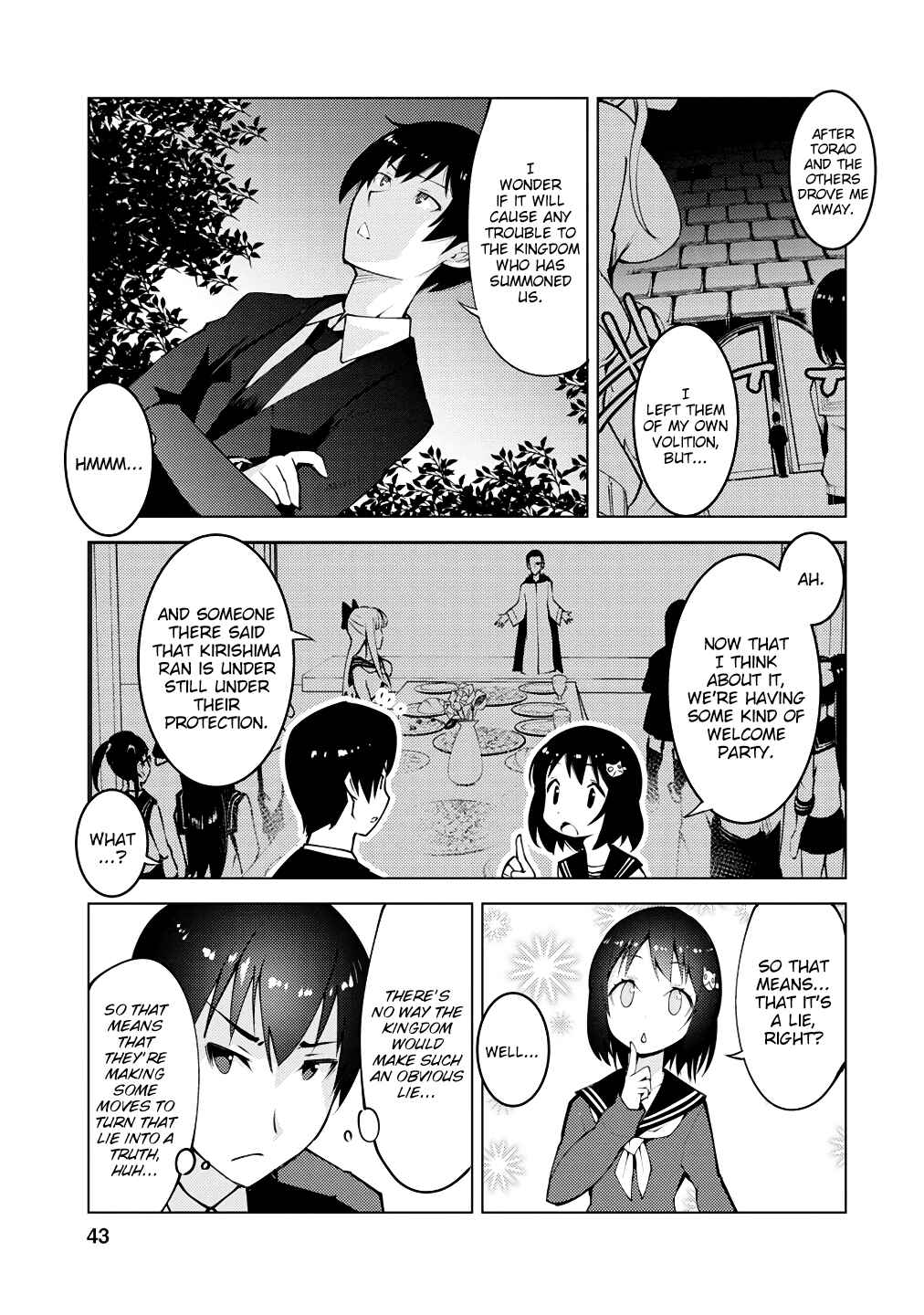Page 8 Chapter 2 Class Teni de Ore dake Haburareta no de, Doukyuusei Harem Tsukuru Koto ni shita
