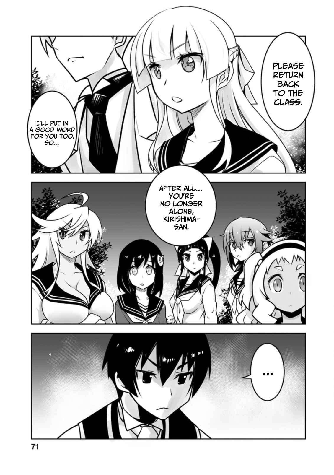 Page 12 Chapter 18 Class Teni de Ore dake Haburareta no de, Doukyuusei Harem Tsukuru Koto ni shita