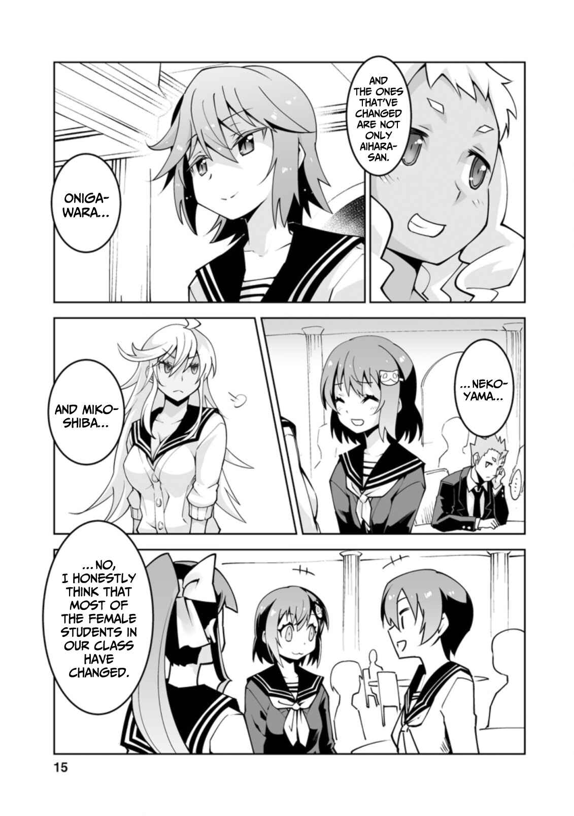 Page 14 Chapter 16 Class Teni de Ore dake Haburareta no de, Doukyuusei Harem Tsukuru Koto ni shita