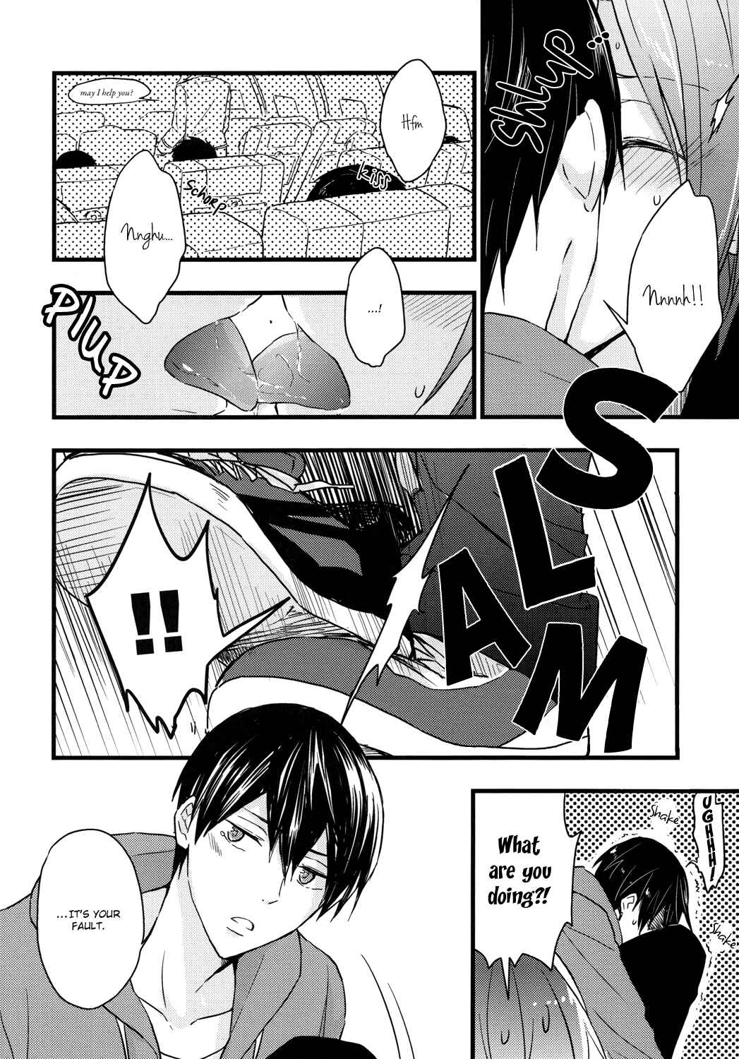 Page 11 Chapter Unknown_d3bf Free! - Rin-sensei to Make Love Eikaiwa (Doujinshi)