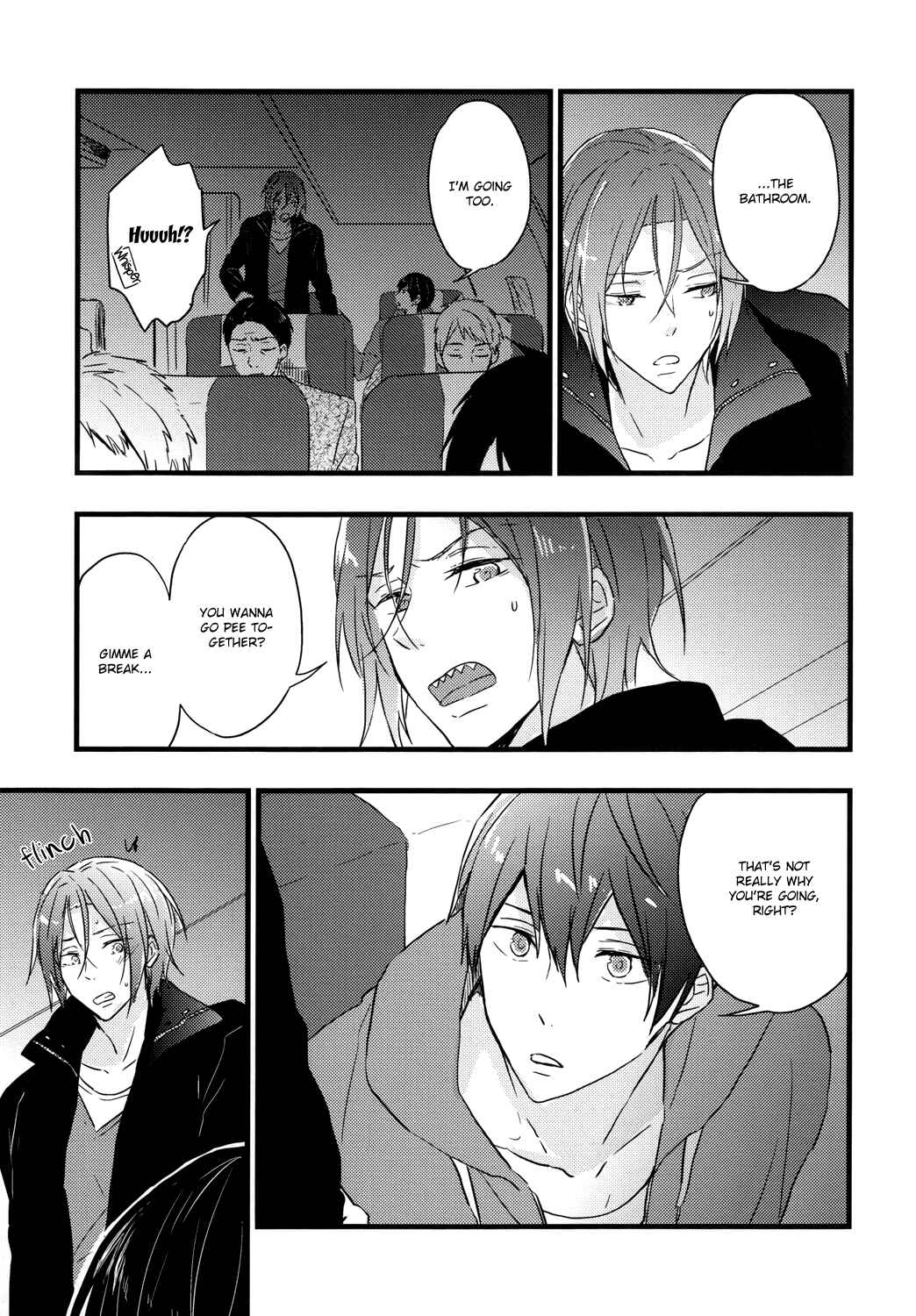Page 14 Chapter Unknown_d3bf Free! - Rin-sensei to Make Love Eikaiwa (Doujinshi)